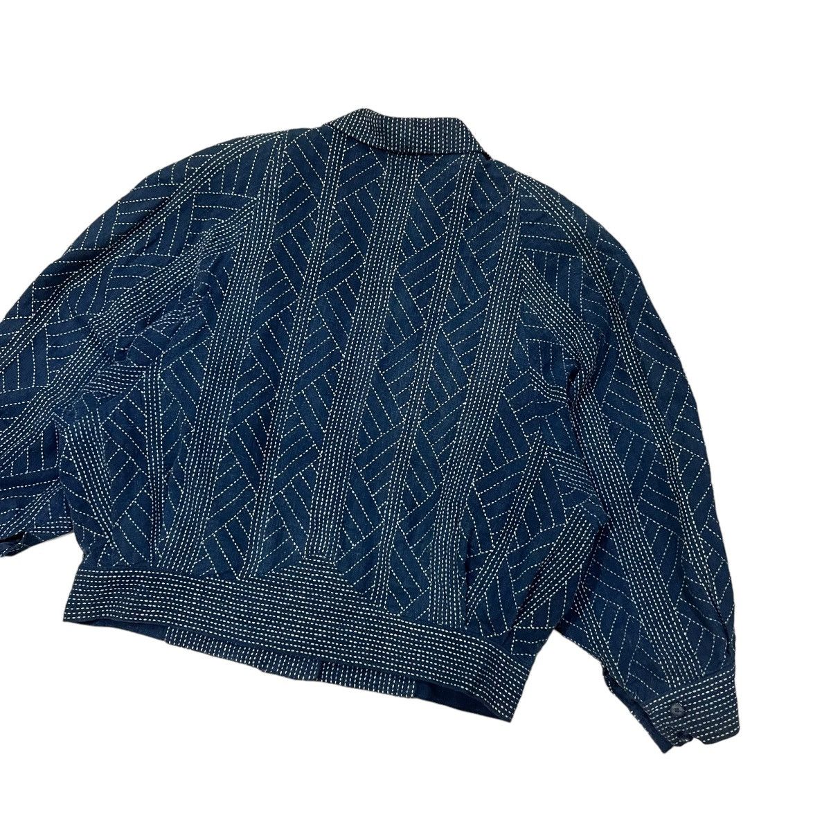 Japanese Brand Vintage Japanese Brand Wool Bomber Jacket Size US S / EU 44-46 / 1 - 12 Thumbnail