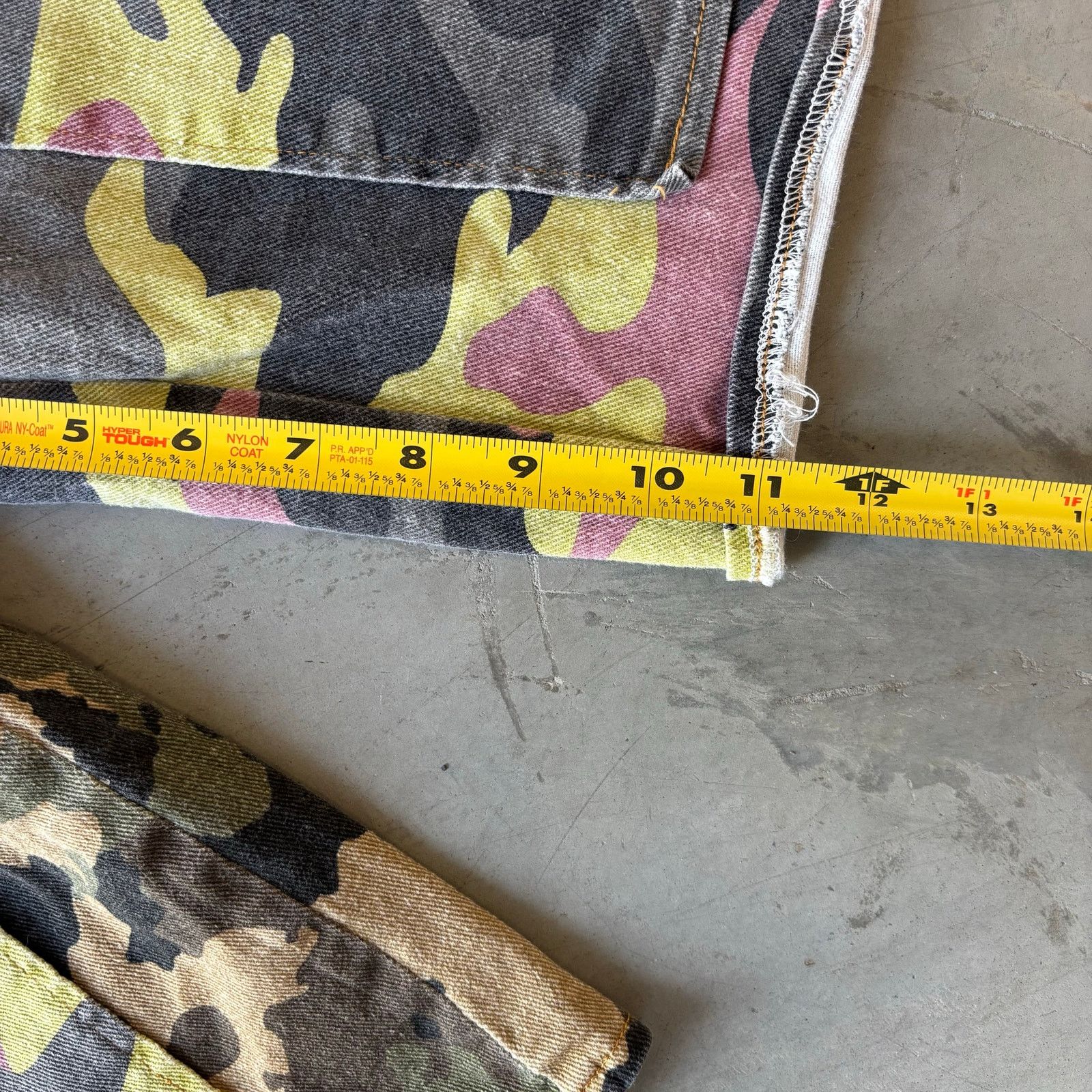 Vintage vintage camo two tone double knee jean shorts Size US 26 / EU 42 - 3 Thumbnail