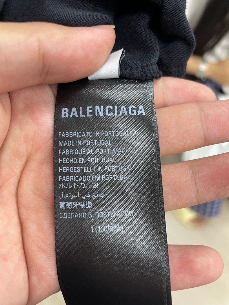 Balenciaga Balenciaga Post-it notes short sleeve black Size US L / EU 52-54 / 3 - 4 Thumbnail
