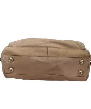 Coach COACH Peyton Leather Carryall Bag Beige Polka Dot Lining Size ONE SIZE - 3 Thumbnail