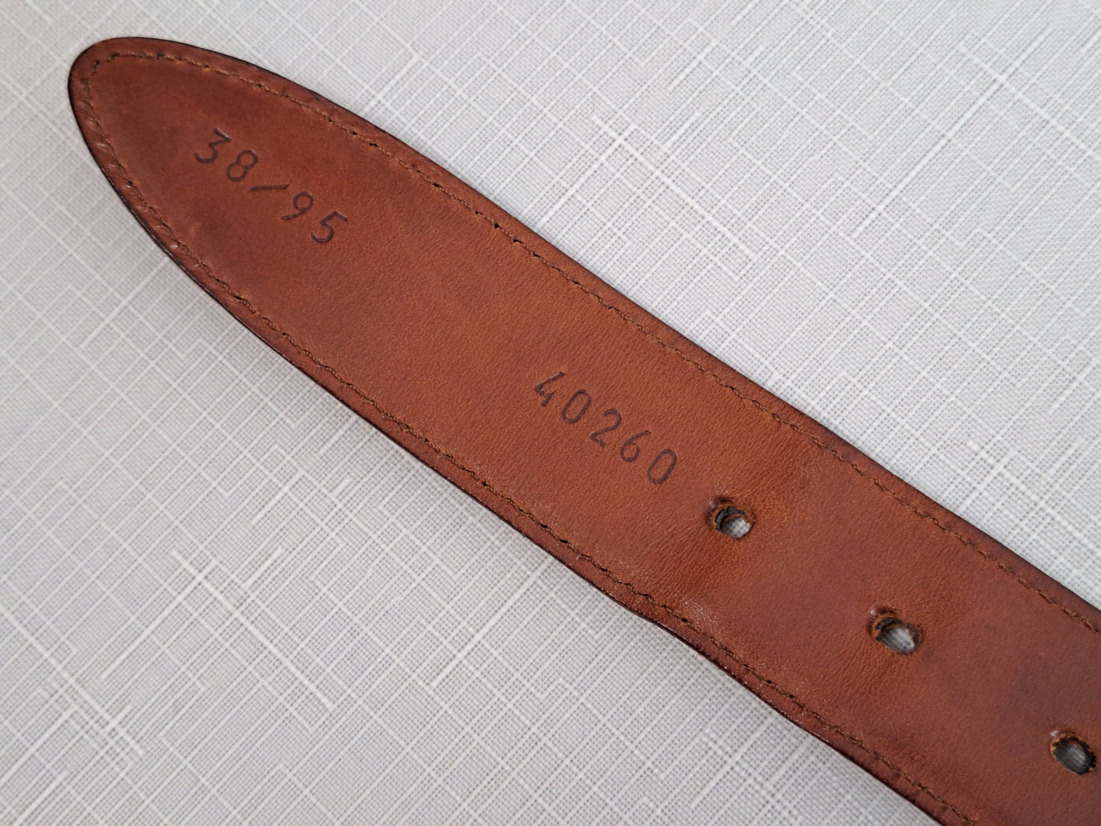 Bally × Vintage Bally vintage leather/elastic fabric belt. Size ONE SIZE - 16 Thumbnail