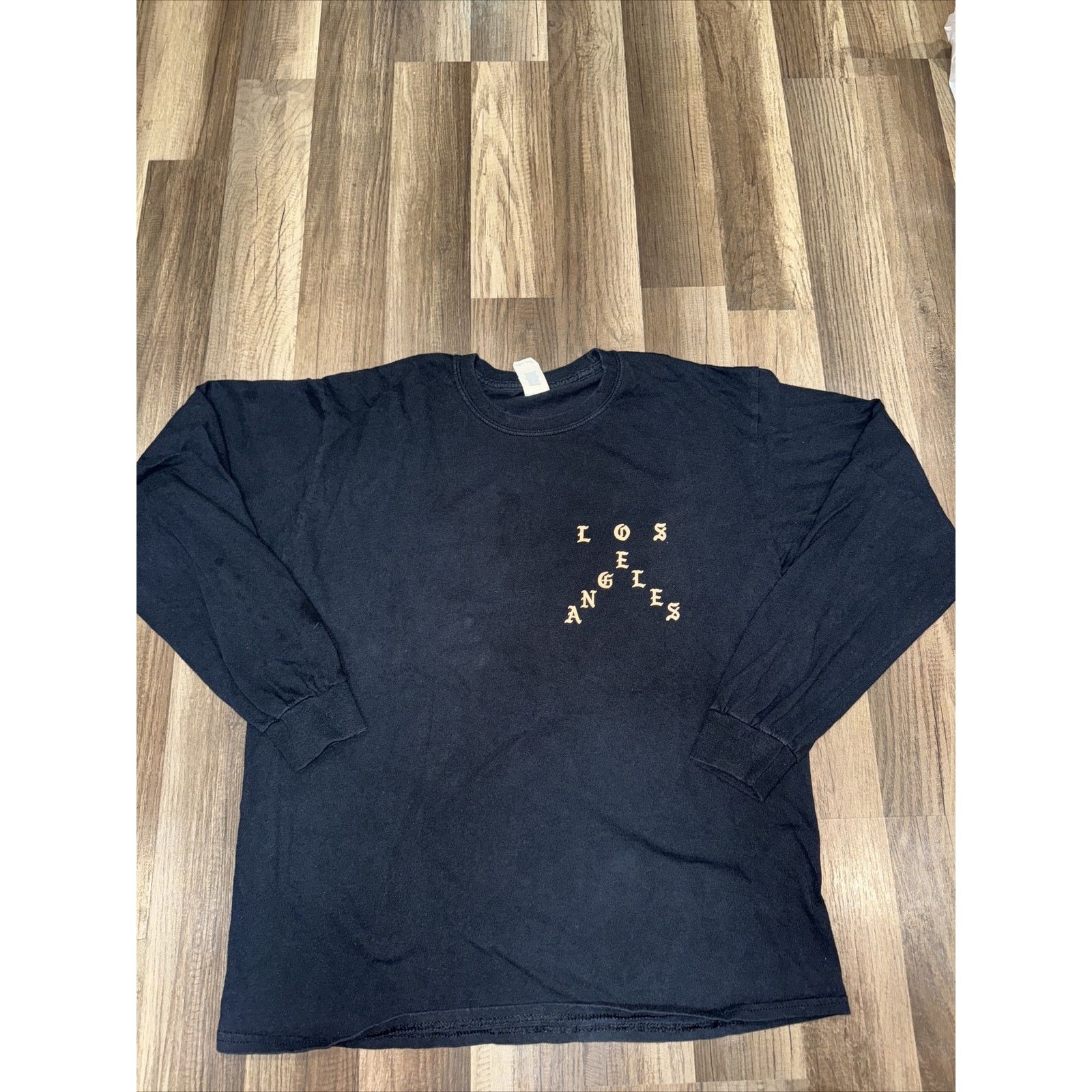 Band Tees × Gildan × Rap Tees I Feel Like Kayzo Long Sleeve T-Shirt Black Large 21x26 Size US L / EU 52-54 / 3 - 1 Thumbnail