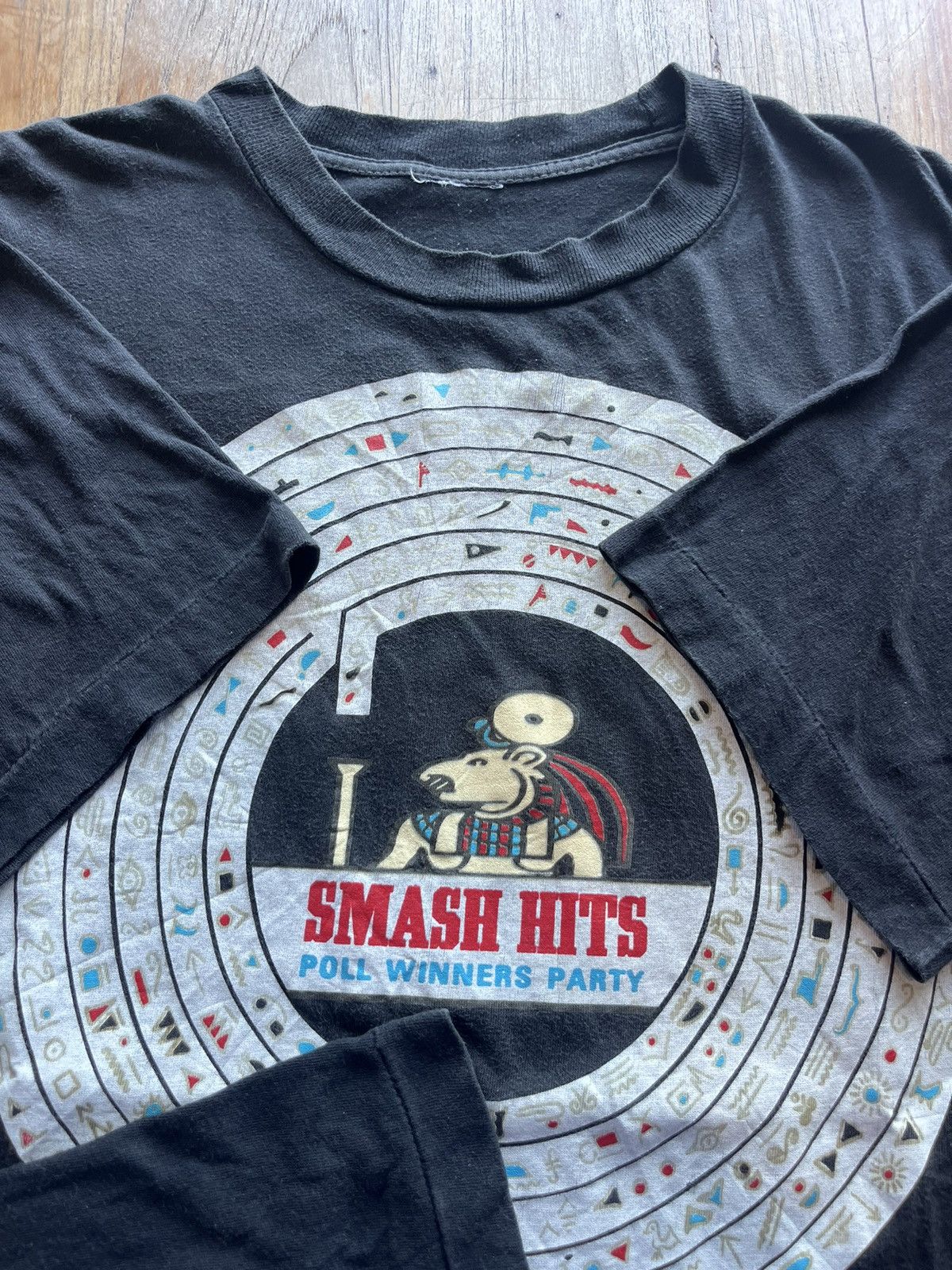 Band Tees × Vintage Vintage SMASH HITS Poll Winners Party 1990’s Tshirt Size US L / EU 52-54 / 3 - 7 Thumbnail