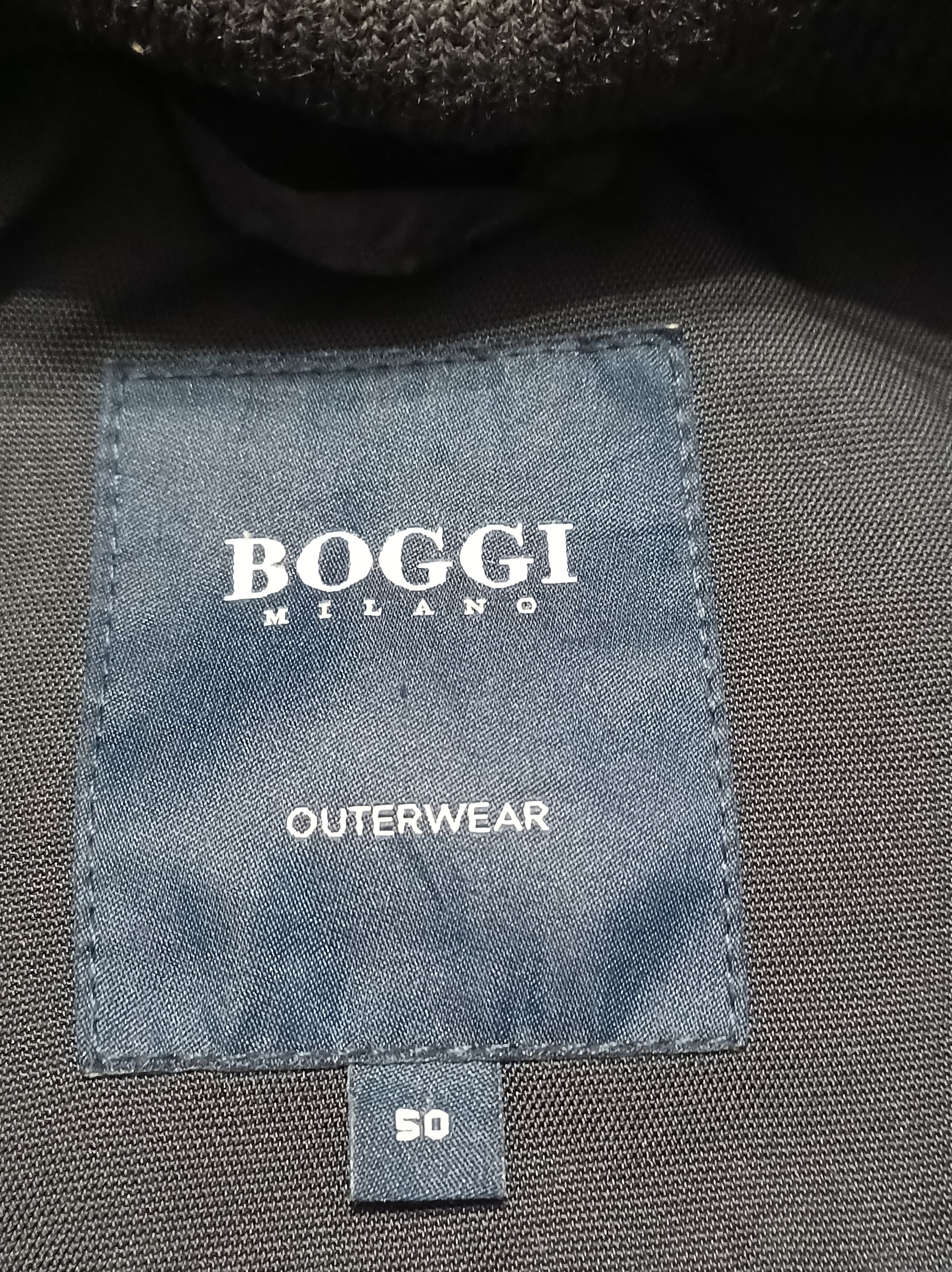 Boggi Boggi Milano Mens Padded Navy Coat Jacket Size EU 50 Size US M / EU 48-50 / 2 - 8 Thumbnail