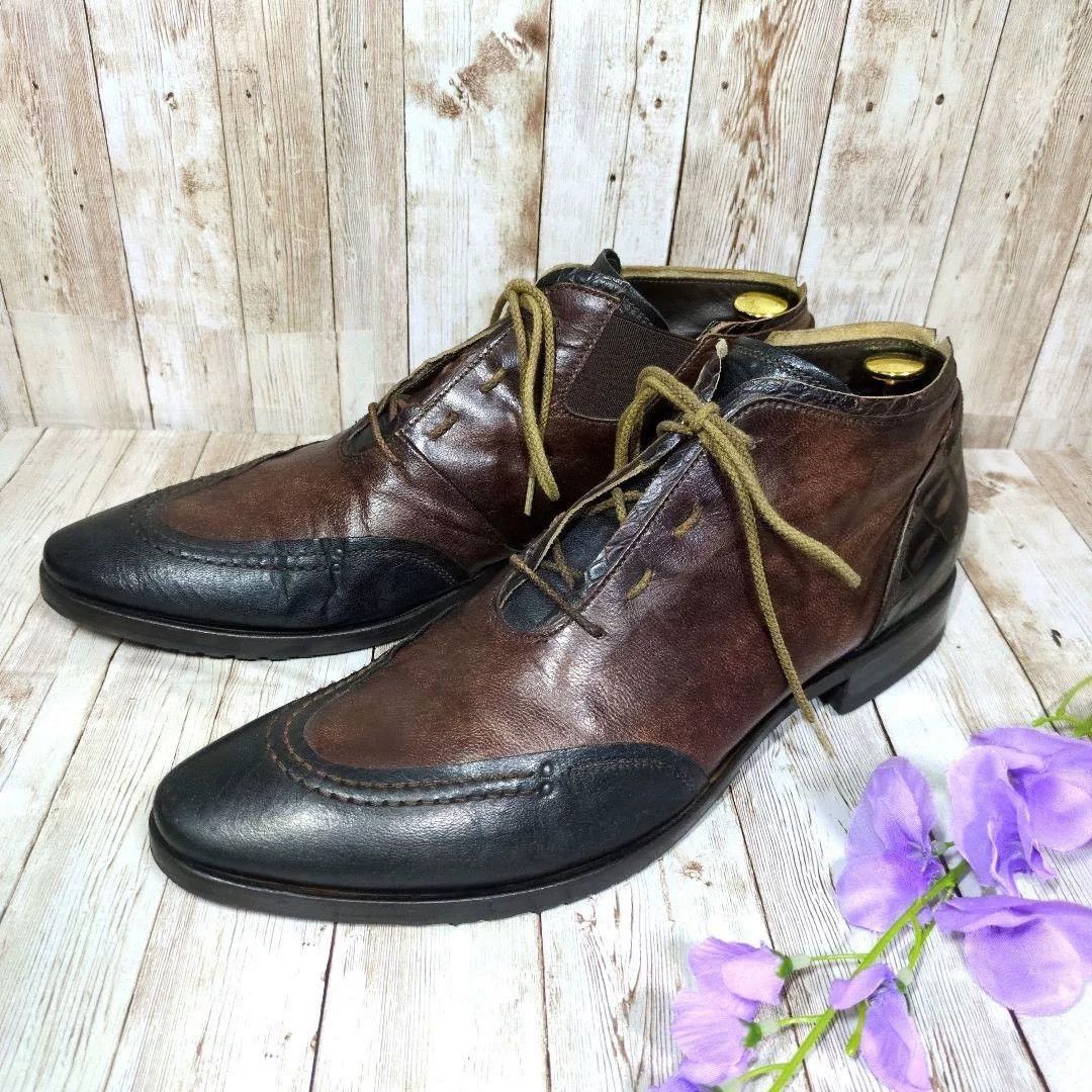 Barracuda Barracuda Leather Boots in Brown Size US 9 / EU 42 - 1 Thumbnail
