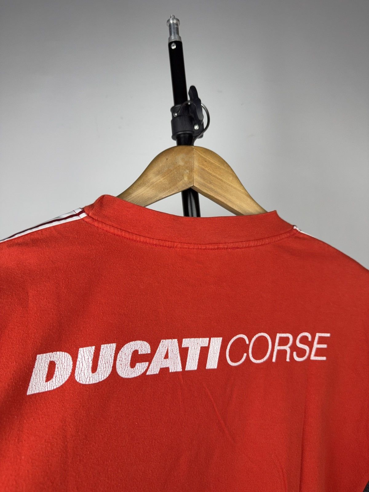 Ducati 00s Italy Racing Ducati Corse Red Longsleeve Racing Tee Y2K Size US M / EU 48-50 / 2 - 16 Thumbnail