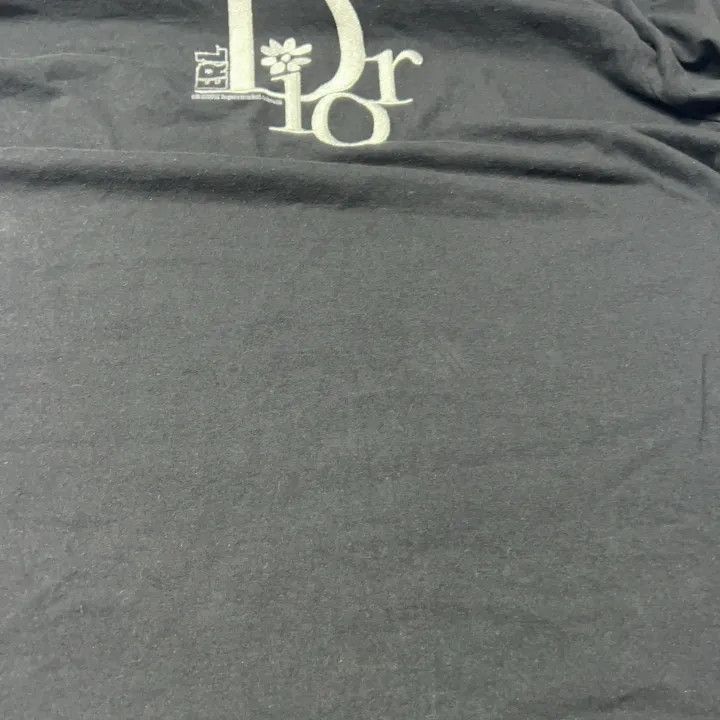 Dior Dior Dior SS23 Erl Logo Black Short Sleeve T-Shirt 0079-25 Size US L / EU 52-54 / 3 - 6 Thumbnail