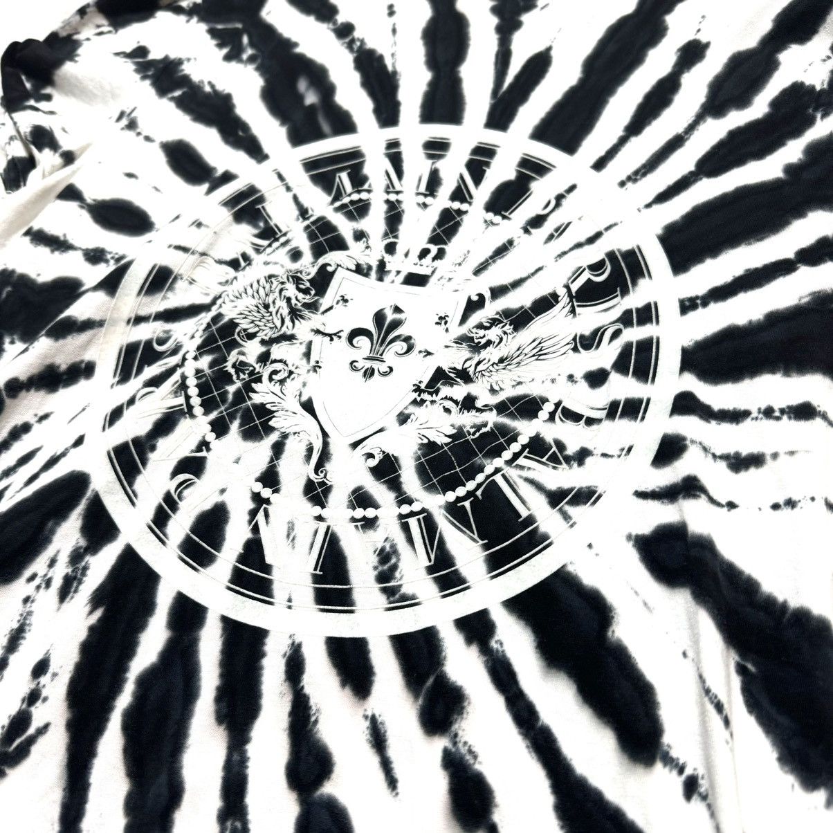Balmain Balmain Homme tie-dye emblem T-shirt S black white Size US S / EU 44-46 / 1 - 5 Thumbnail