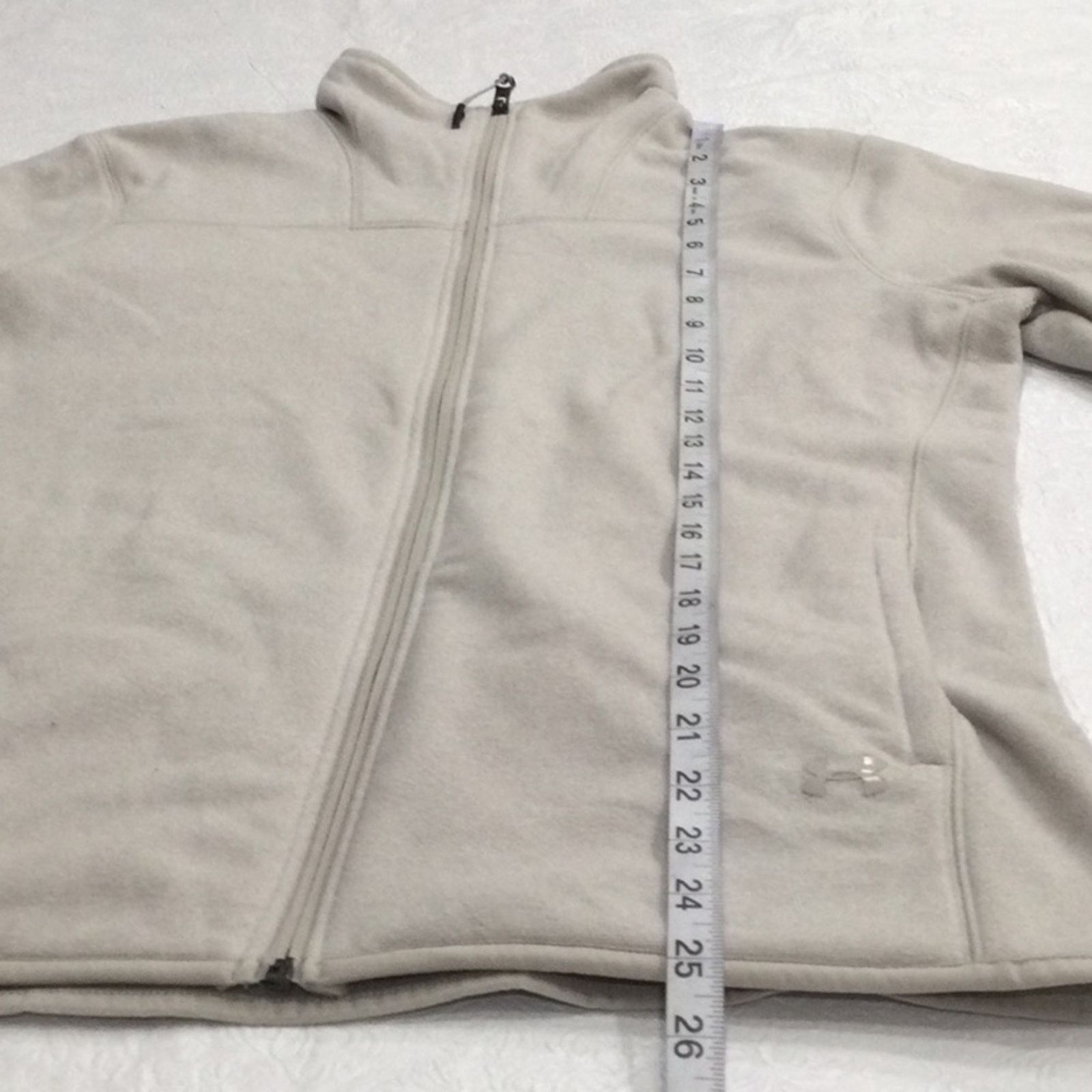 Under Armour Under Armour Gray Loose Cold Gear Full Zip Jacket Size Sm/P Size S / US 4 / IT 40 - 15 Thumbnail