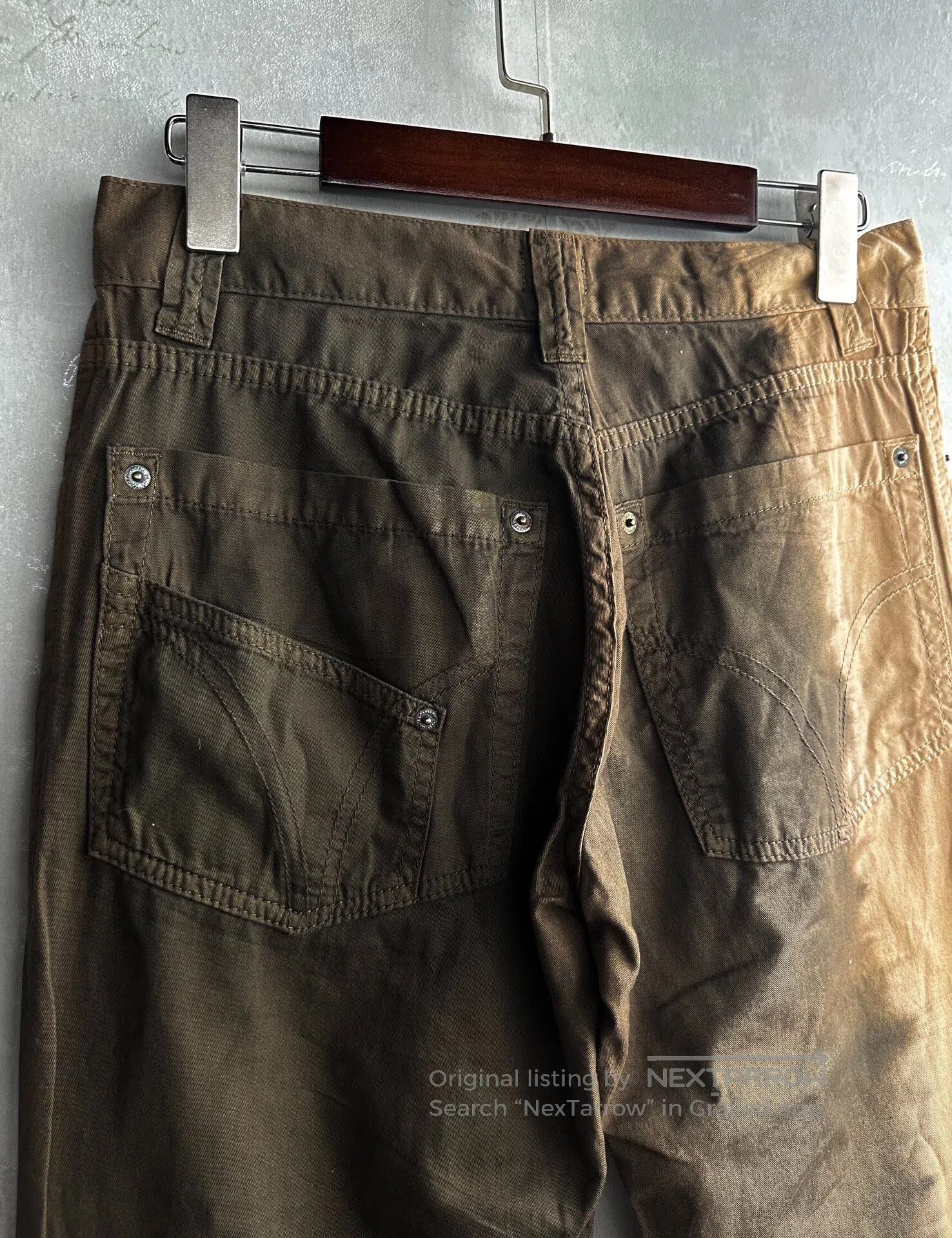 Dolce & Gabbana Dolce＆Gabbana Side-blown long pants| Size US 29 - 1 Thumbnail