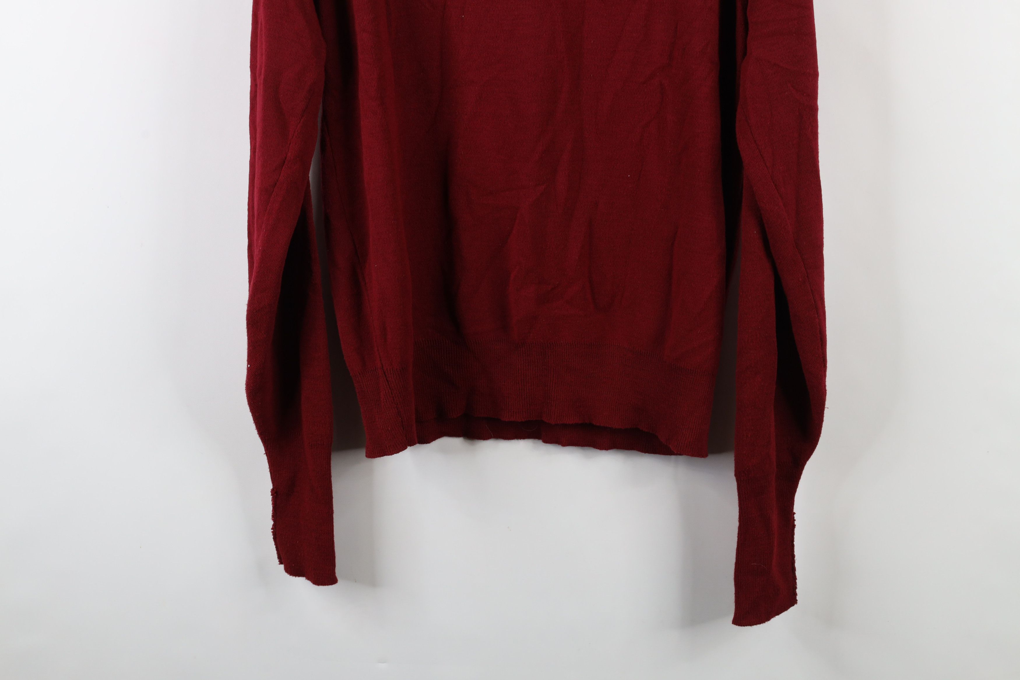 Vintage Vintage 70s Streetwear Horse Equestrian V-Neck Sweater USA Size US L / EU 52-54 / 3 - 10 Thumbnail