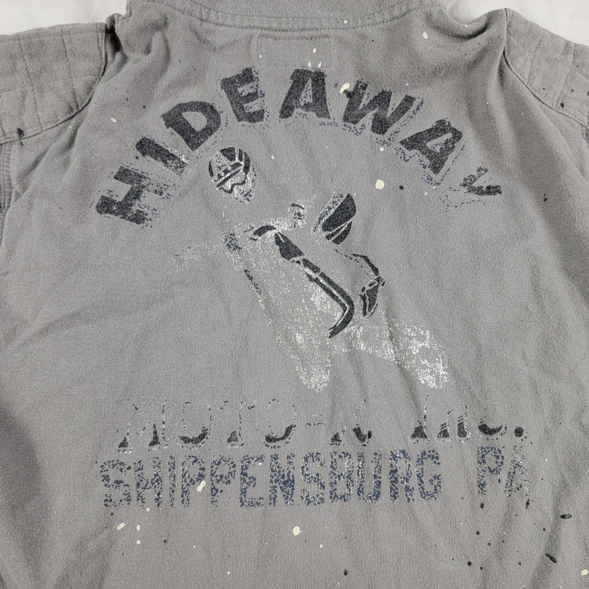Other Racer Hideaway Shippensburg PA Womens 10 Gray Long Sleeve Pu Size L / US 10 / IT 46 - 3 Thumbnail