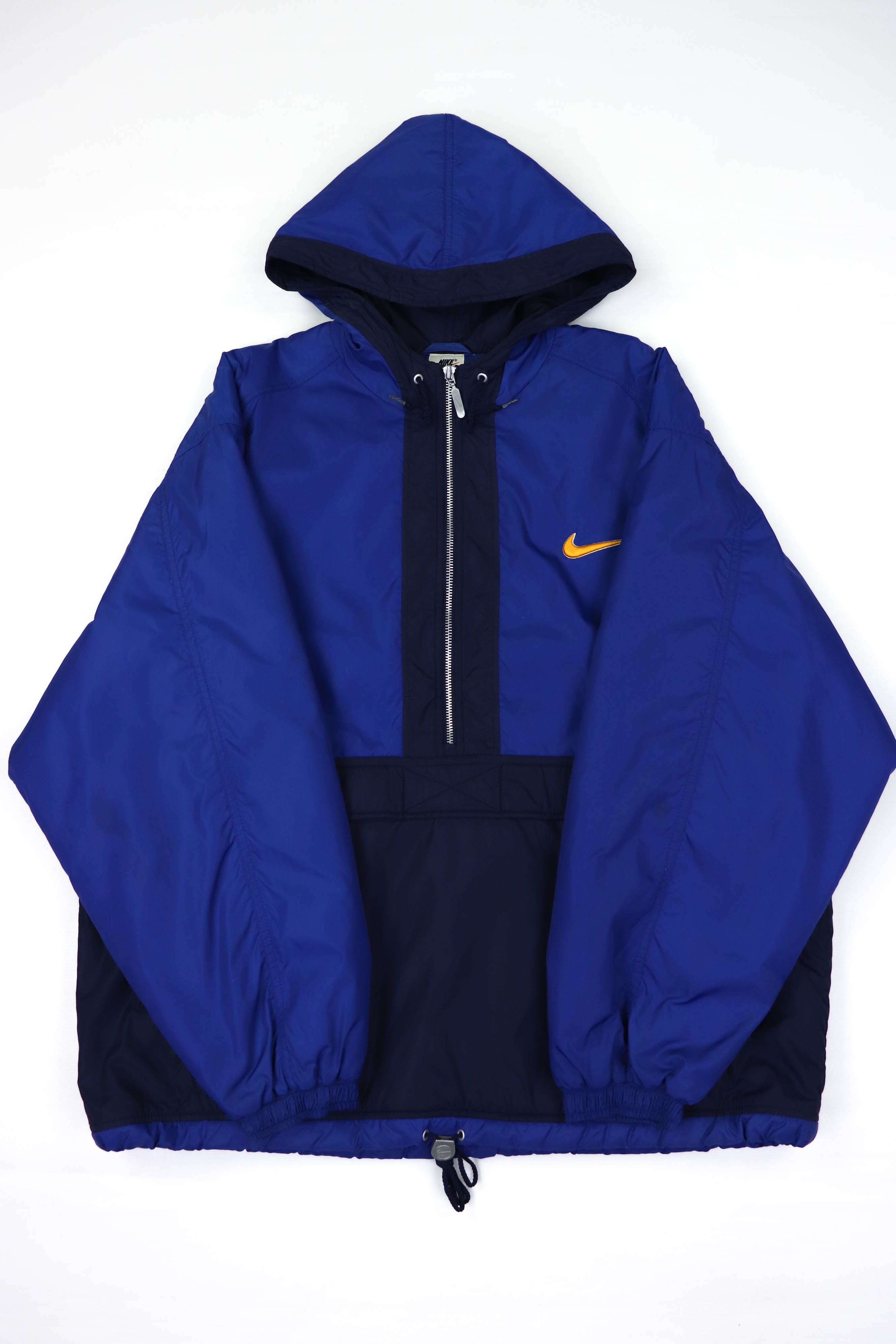 Nike Nike Vintage 90s Nylon Insulated Oversized Anorak Jacket Size US L / EU 52-54 / 3 - 3 Thumbnail
