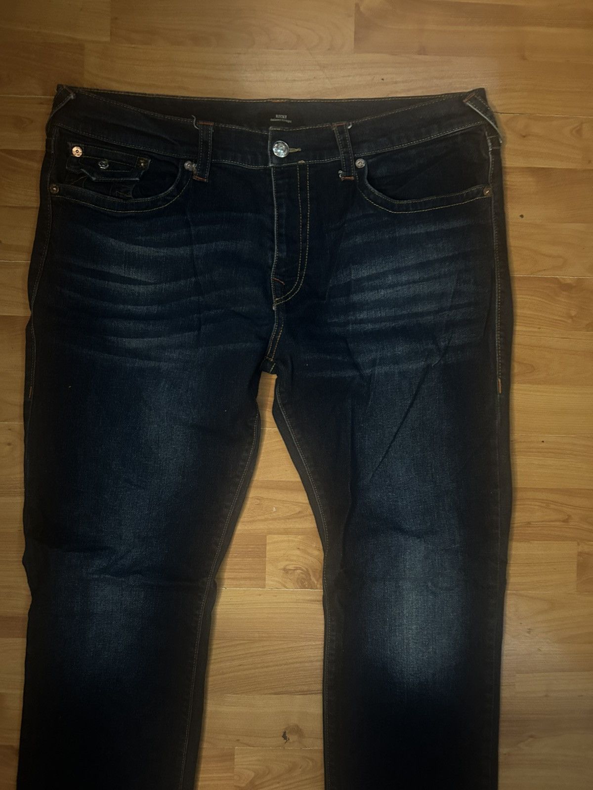 True Religion True religion ricky relaxed straight jeans Size US 38 / EU 54 - 2 Thumbnail