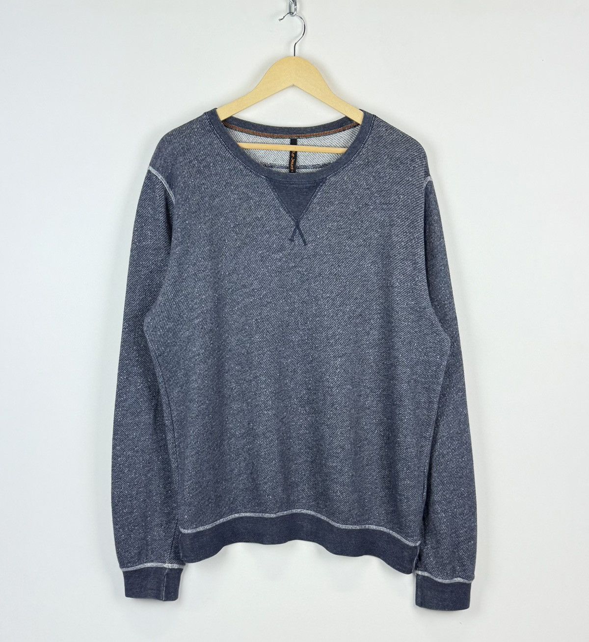 Nudie Jeans Nudie Jeans Round Neck Pullover Sweatshirt Blue Long Sleeve Size US L / EU 52-54 / 3 - 3 Thumbnail