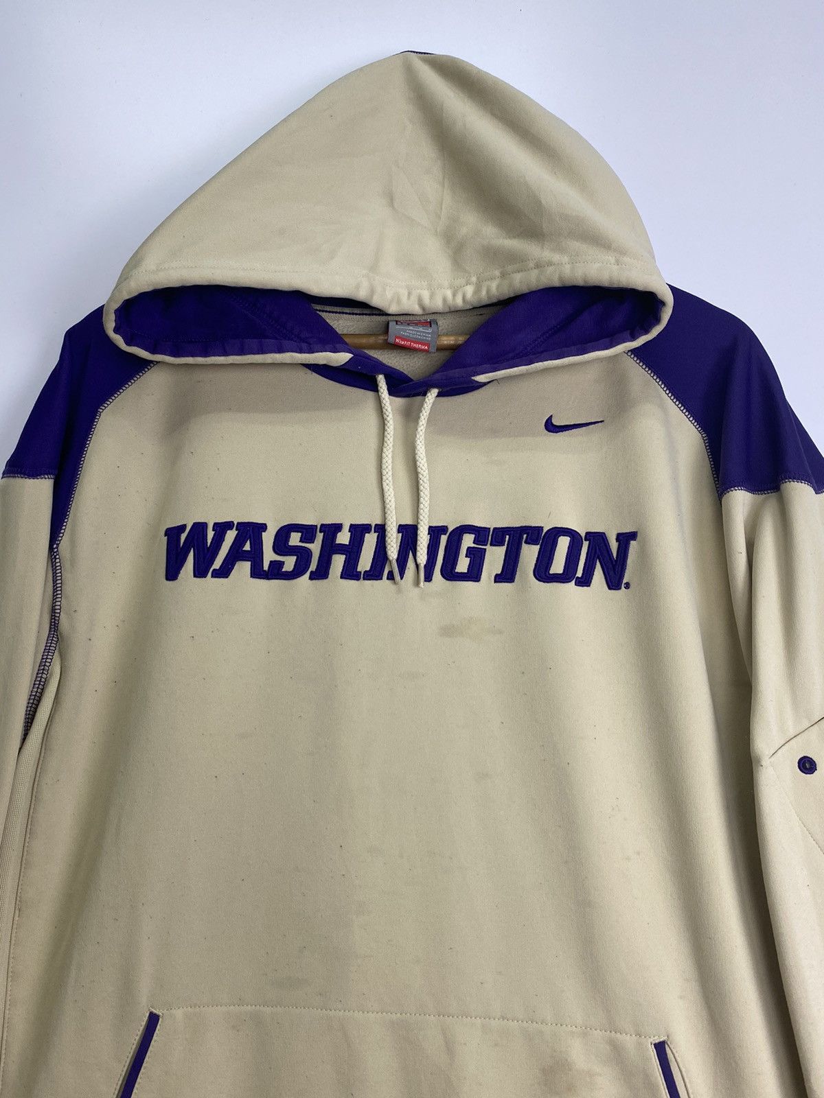 Nike × Vintage Nike Washington hoodie Size US M / EU 48-50 / 2 - 5 Thumbnail