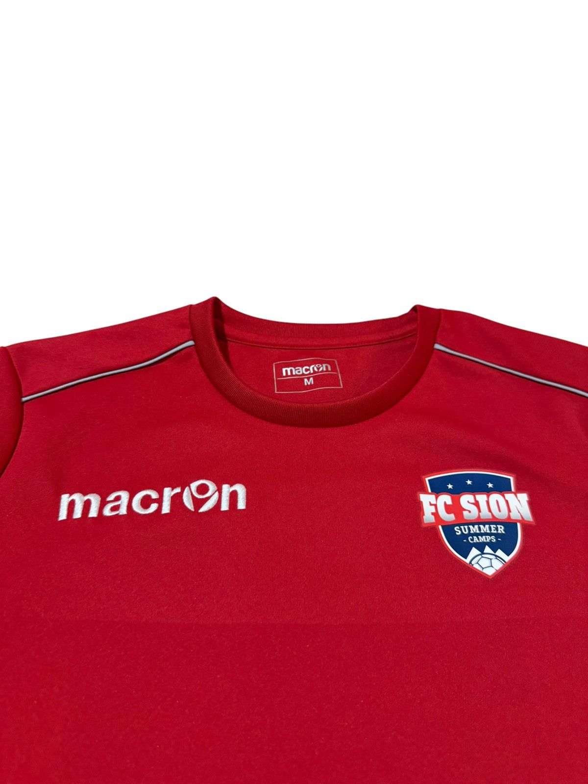 Macron Rare Macron FC Sion football home Soccer Jersey Size US M / EU 48-50 / 2 - 2 Thumbnail