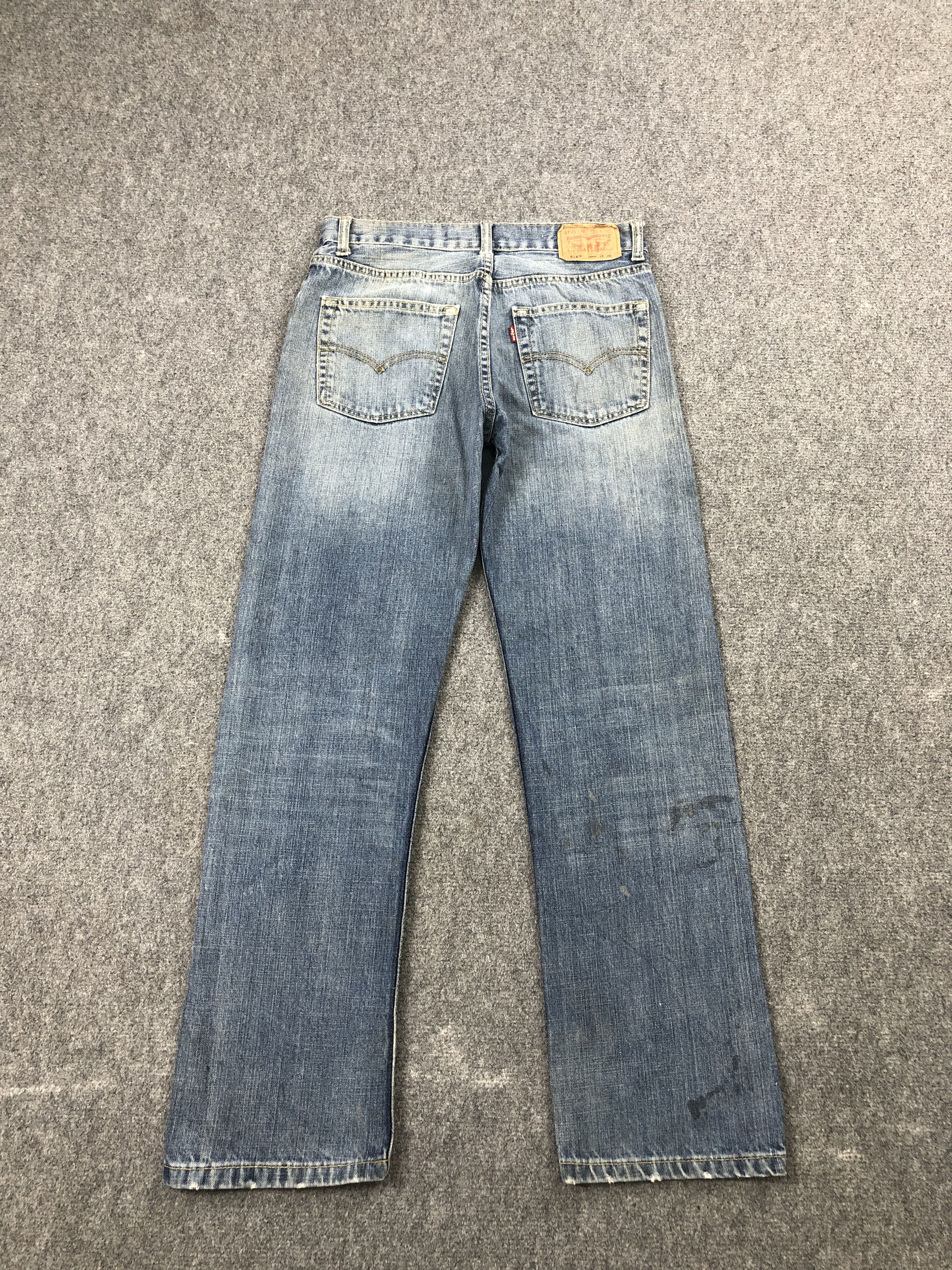 Levi's Vintage Levis 514 Faded Blue Jeans DP2448 Size US 28 / EU 44 - 3 Thumbnail