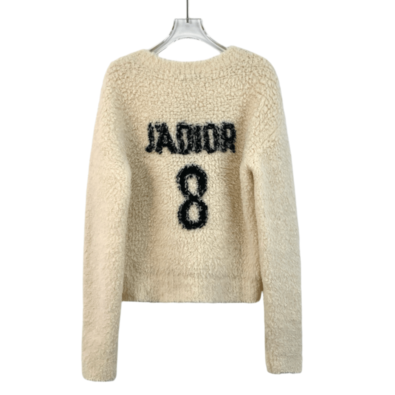 Dior Christian Dior Teddy Sweater –Logo Wool Knit (Size XS) Size XS / US 0-2 / IT 36-38 - 7 Thumbnail
