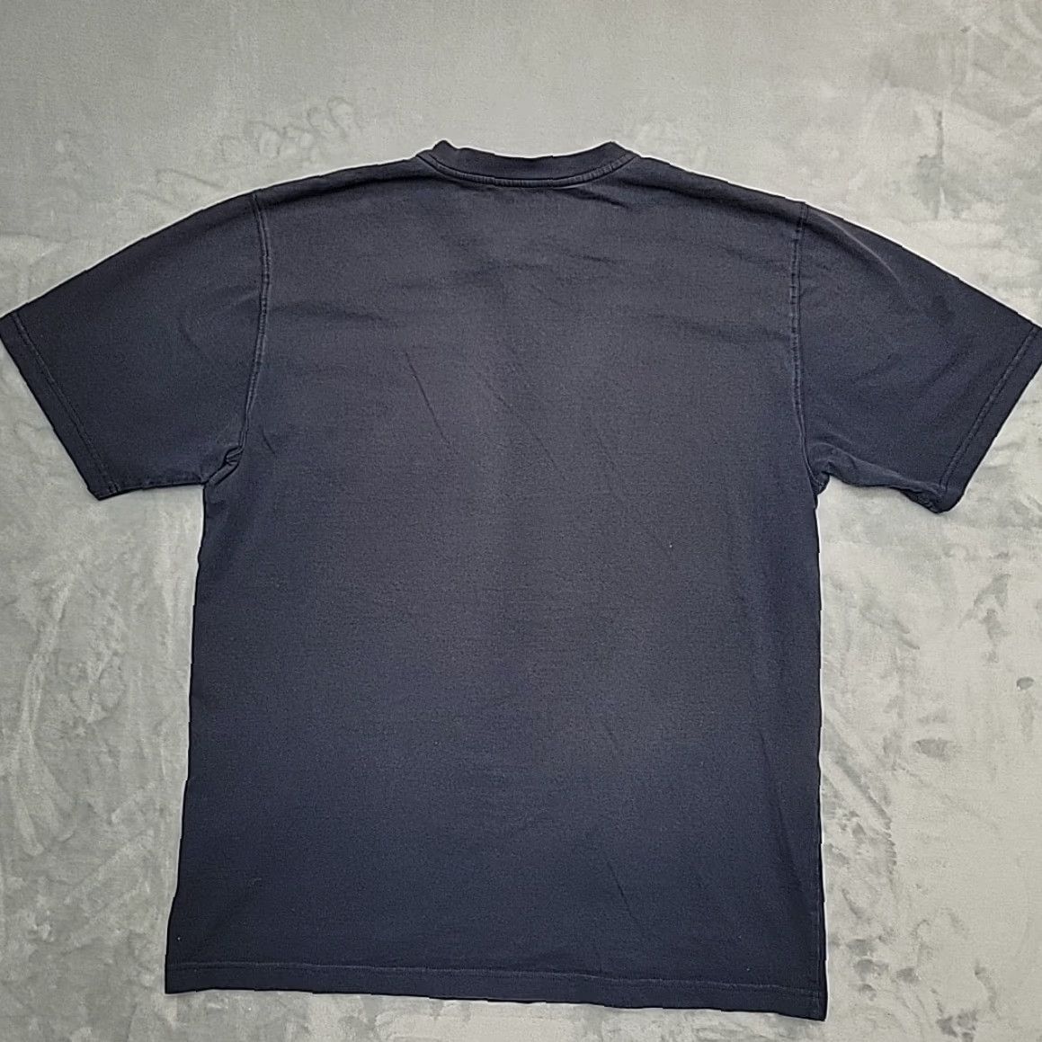 Carhartt VINTAGE Carhartt Shirt Mens LT Navy Henley Loose Fit Crewneck Button Work TEE K84 Size US L / EU 52-54 / 3 - 7 Thumbnail