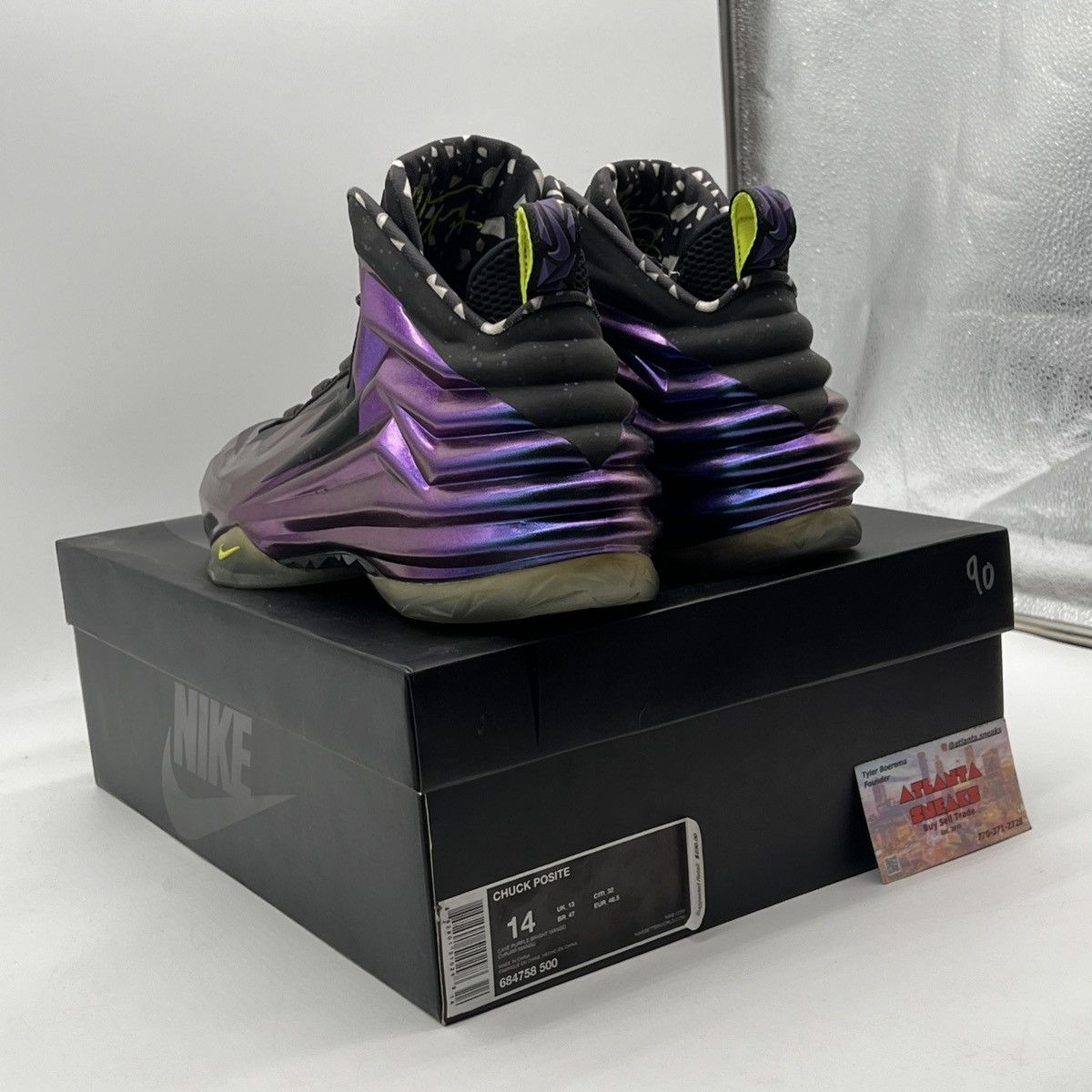 Nike Chuck posite cave purple Size US 14 / EU 47 - 4 Thumbnail