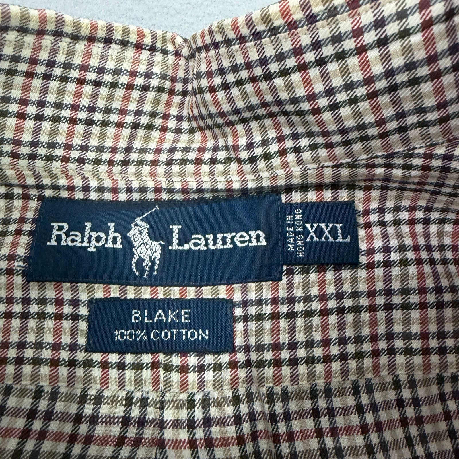 Polo Ralph Lauren Polo Ralph Lauren Black Button Down Shirt 2XL Multicolor Size US XXL / EU 58 / 5 - 3 Thumbnail