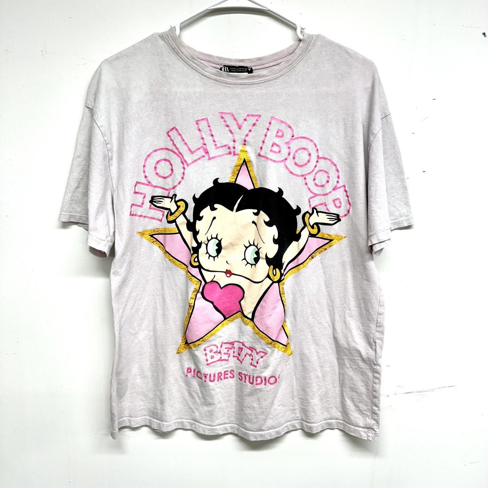 Zara Zara X Betty Boop Pink Graphic Limited Edition Tee Medium Size M / US 6-8 / IT 42-44 - 1 Thumbnail