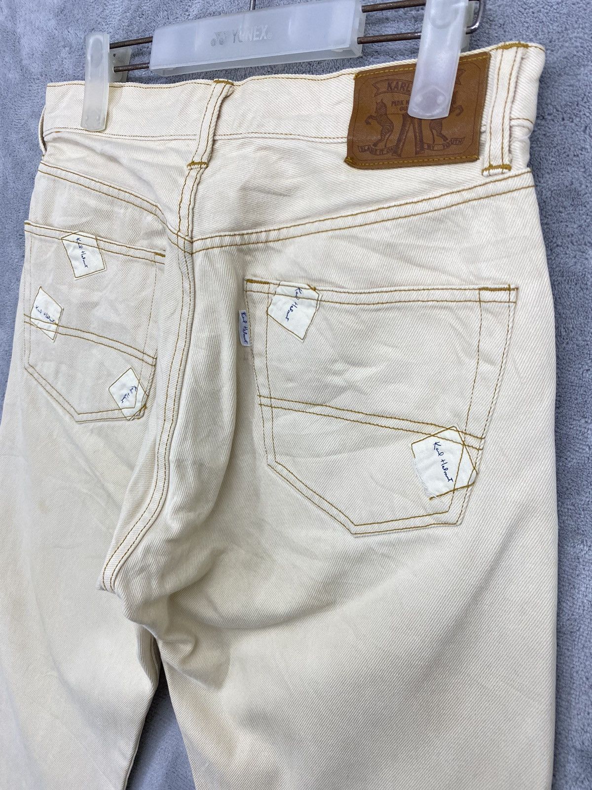 Japanese Brand × Karl Helmut Old KARL HELMUT Patches Karl In Pocket Denim Size US 29 - 1 Thumbnail