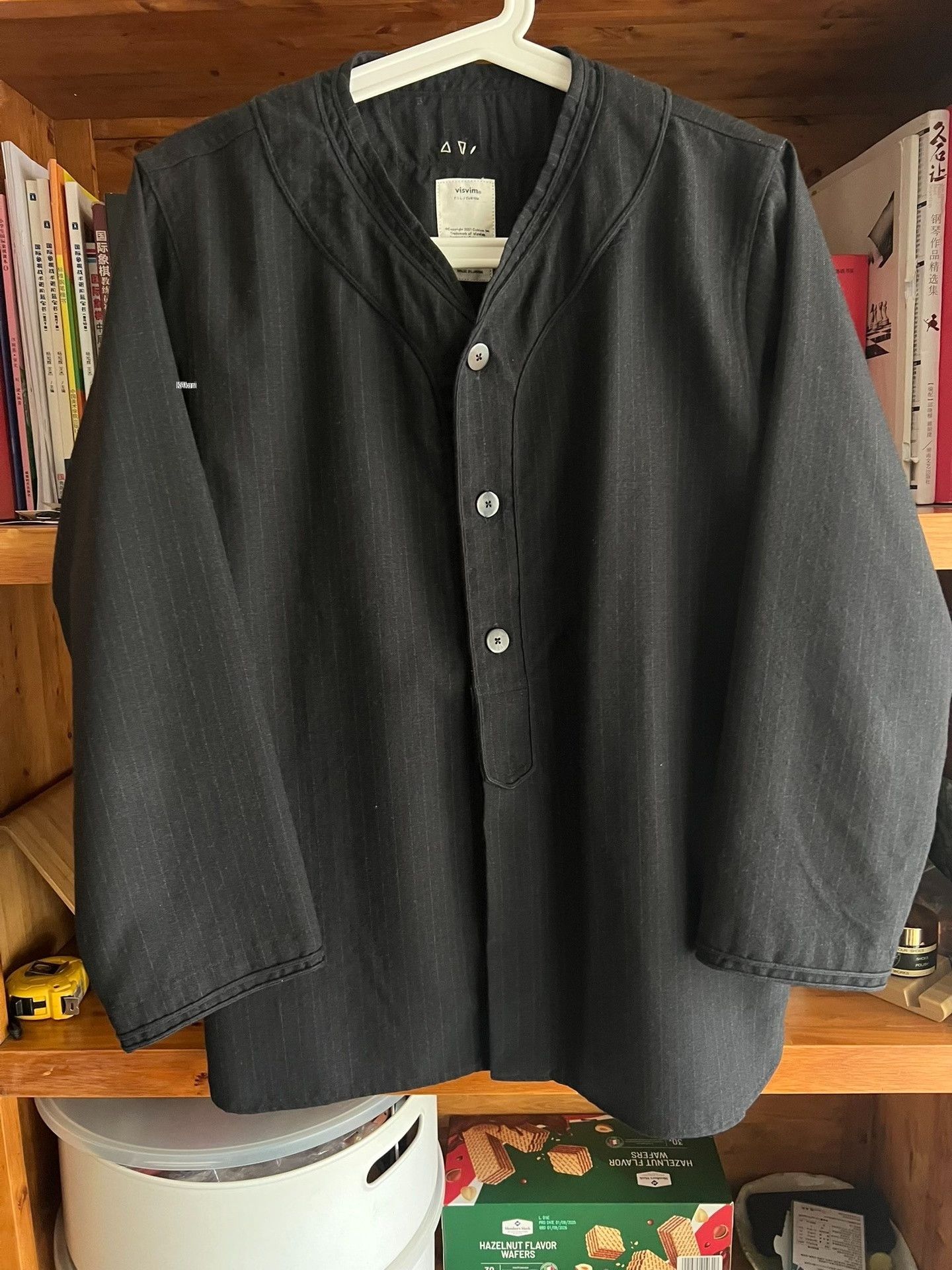 Visvim Visvim 18AW Dugout Striped Shirt Size US L / EU 52-54 / 3 - 2 Thumbnail