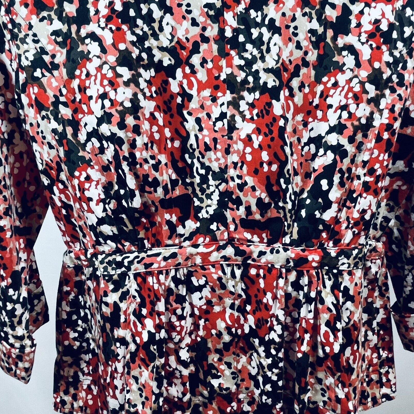 Other Notations Lightweight jacket Cinch Waist and Large Peter Pan Size S / US 4 / IT 40 - 11 Thumbnail