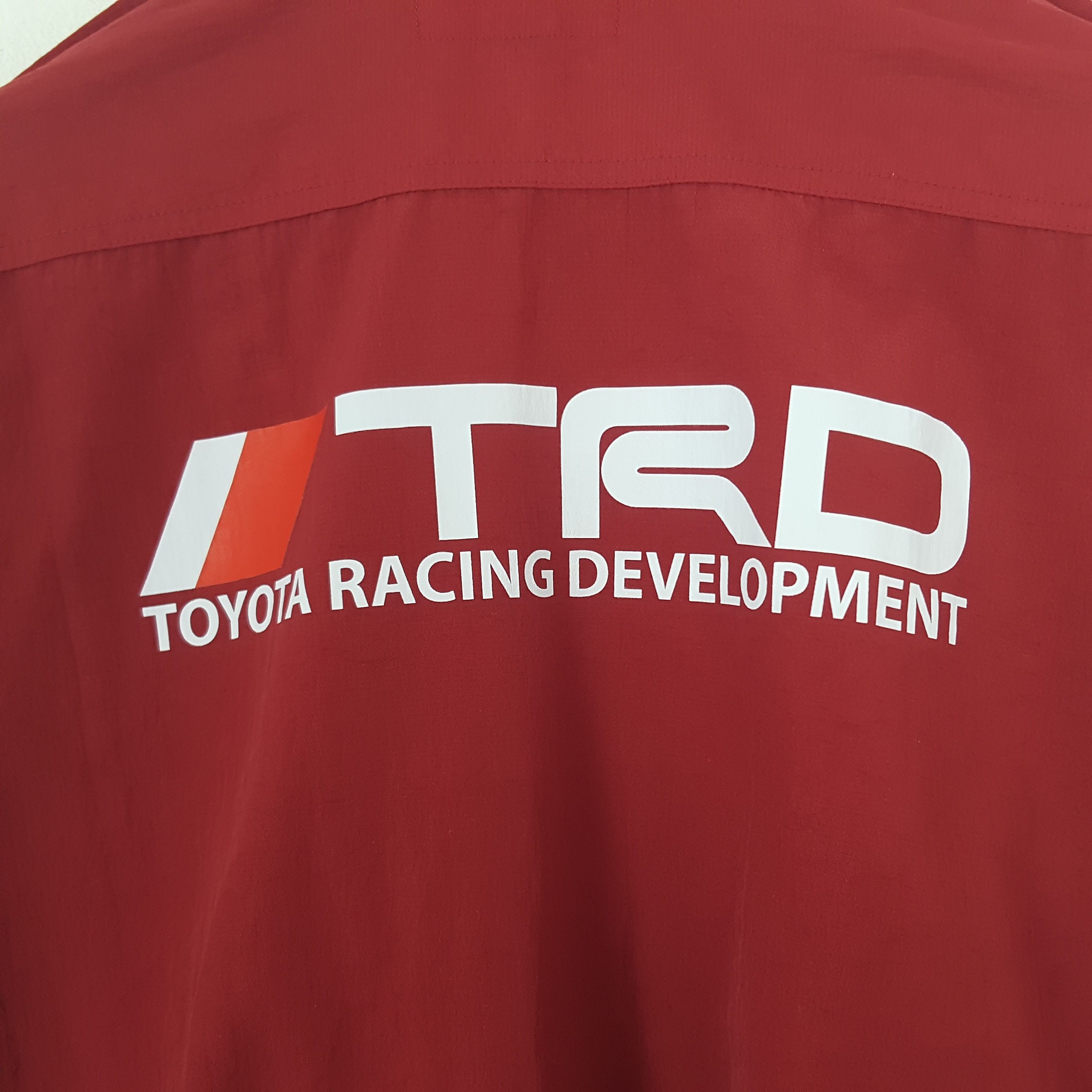 Japanese Brand × Vintage Vintage Toyota Racing Development Custom Art Bomber Jacket Size US M / EU 48-50 / 2 - 2 Thumbnail