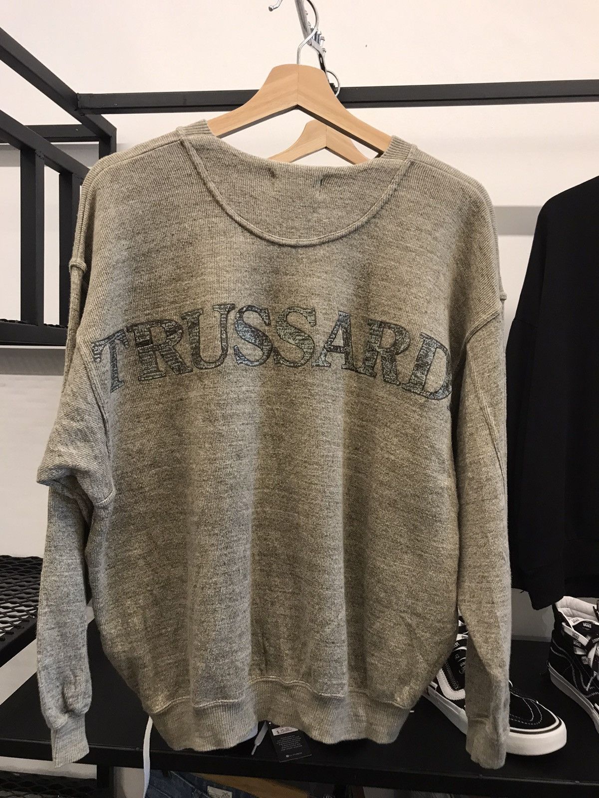 image of Trussardi Sweatshirt Unisex in Brown, Women's (Size Medium)