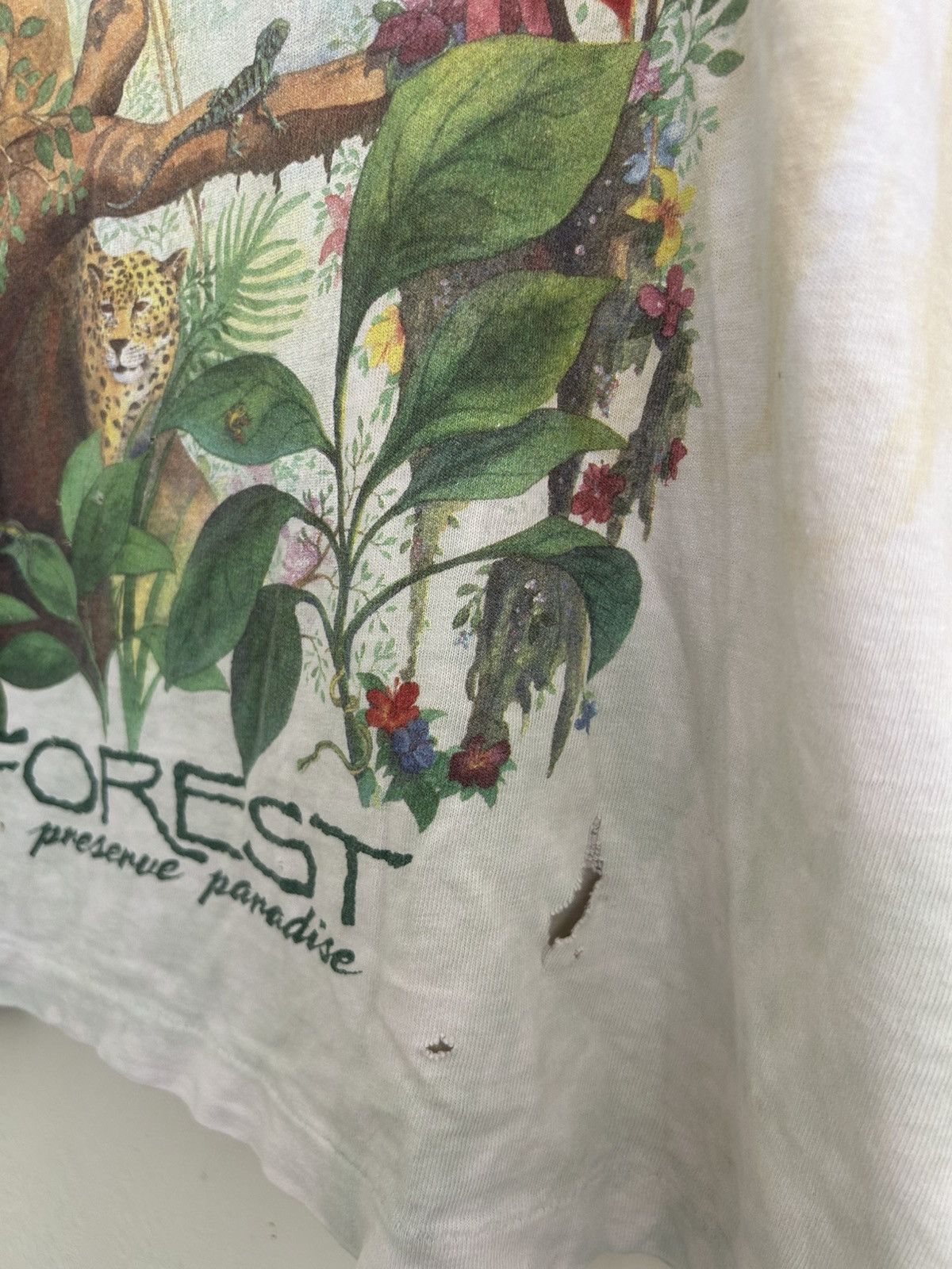 Liquid Blue Liquid Blue Rainforest Full Art Front & Back Graphic T-shirt Size US XL / EU 56 / 4 - 5 Thumbnail
