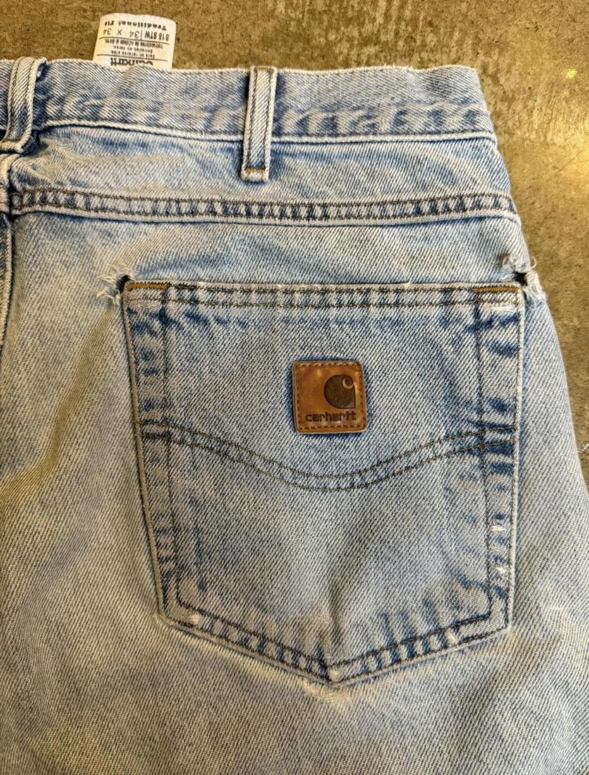 Carhartt Vintage Carhartt jeans Size US 34 / EU 50 - 4 Thumbnail