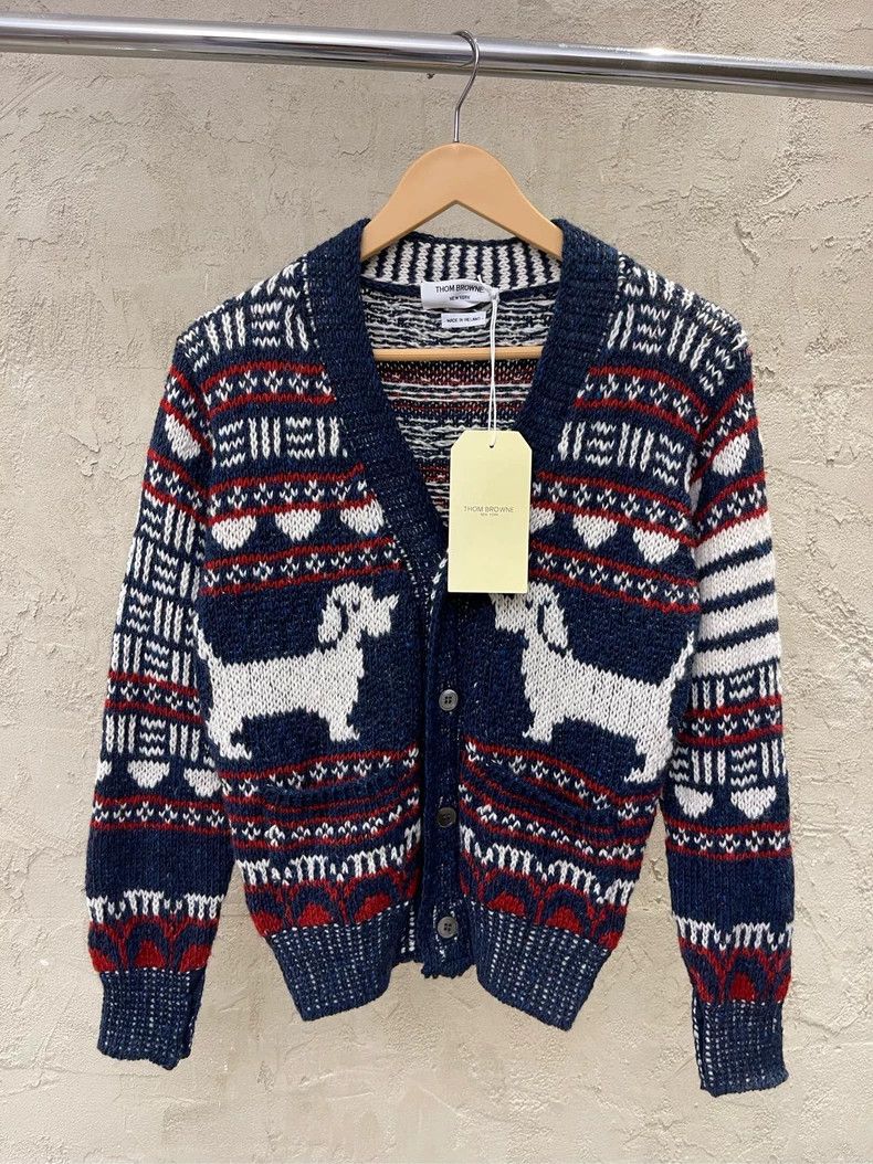 Thom Browne Thom Browne Dog sweater coat Size US XS / EU 42 / 0 - 1 Thumbnail