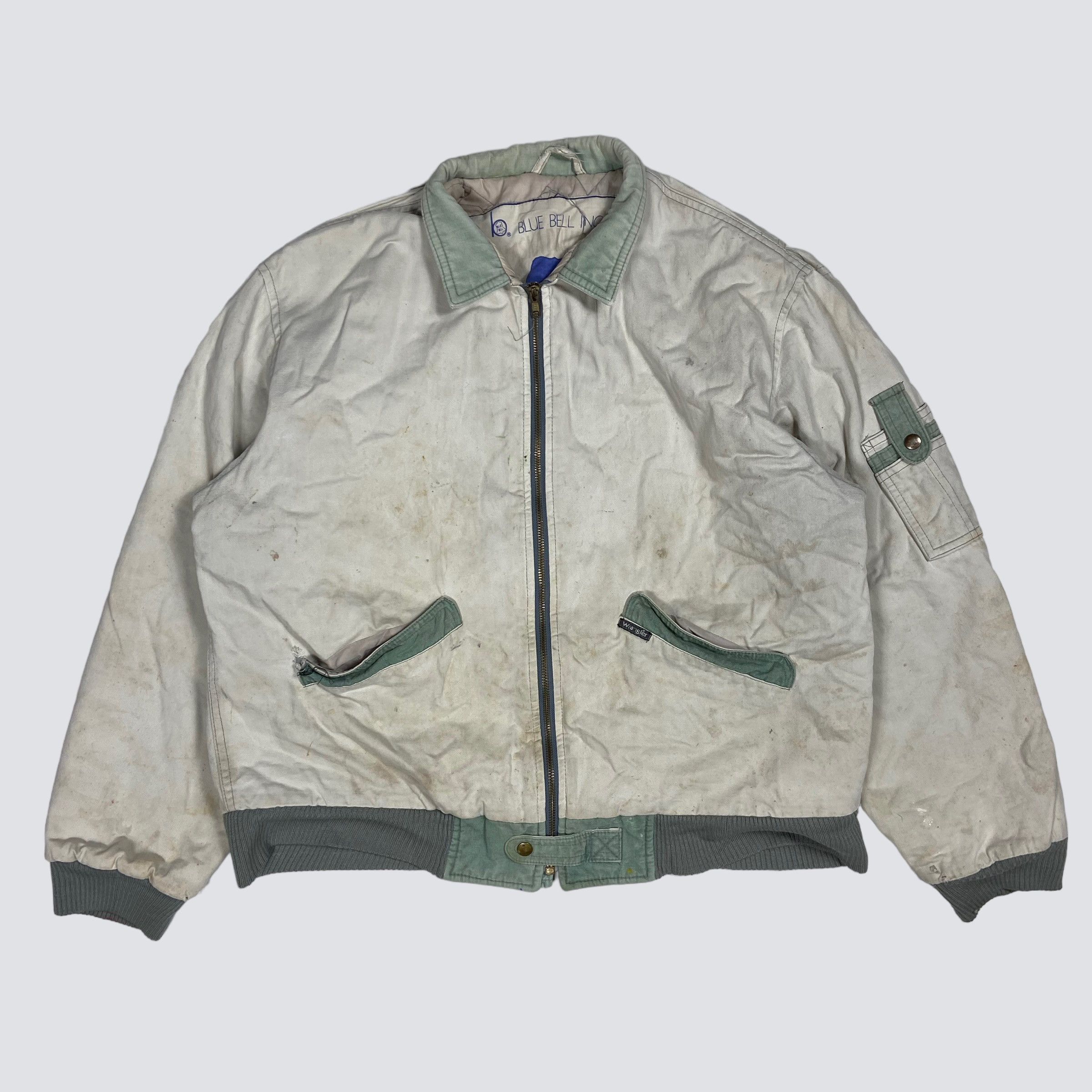 Wrangler WRANGLER ARCHIVE ALASKA BLUE INC HEAVY WORK JACKET - № 2123 Size US L / EU 52-54 / 3 - 3 Thumbnail