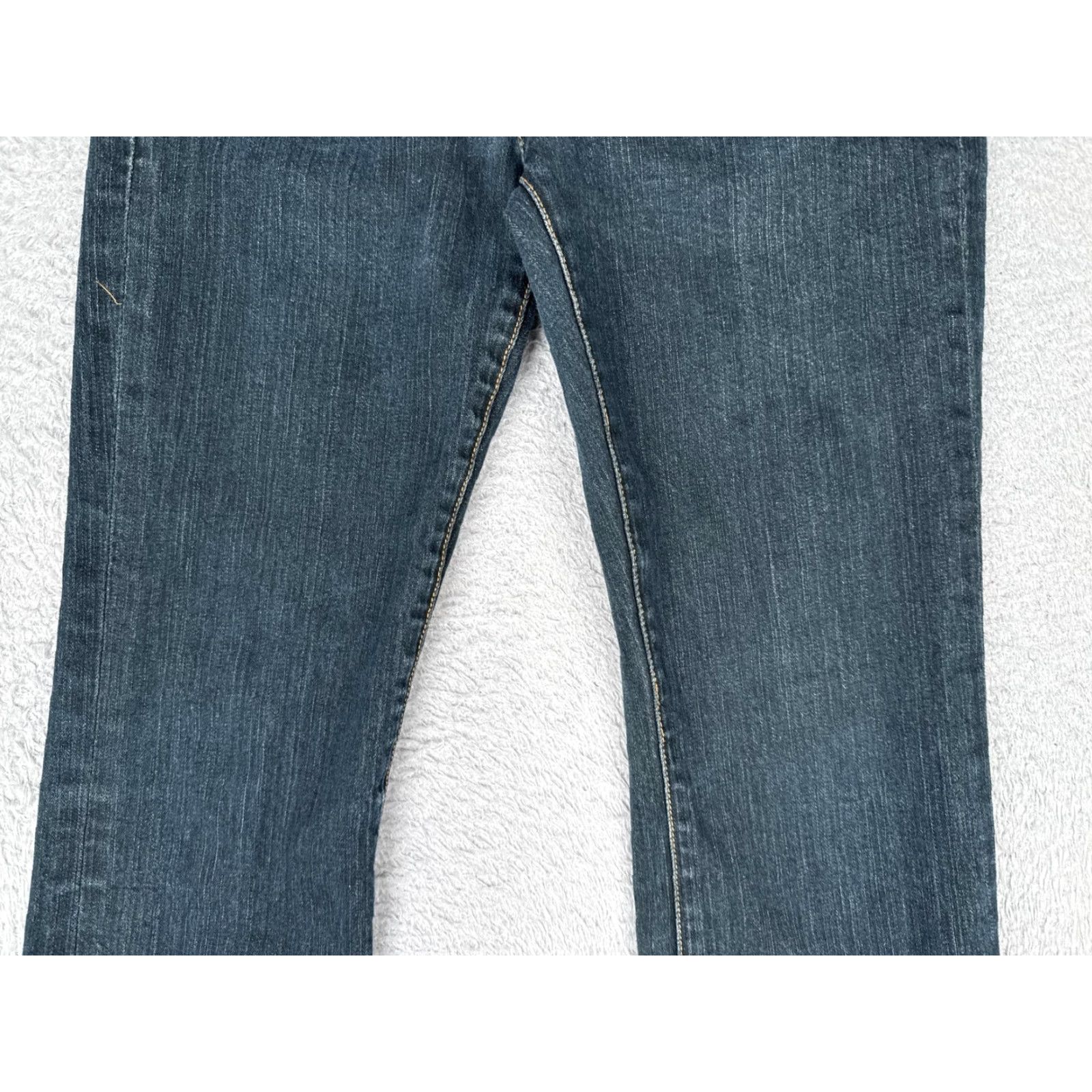 Vintage Seven7 Jeans Womens 29 Blue Bootcut Denim Stretch Dark Wash Regular Inseam 25 Size 29" - 3 Thumbnail