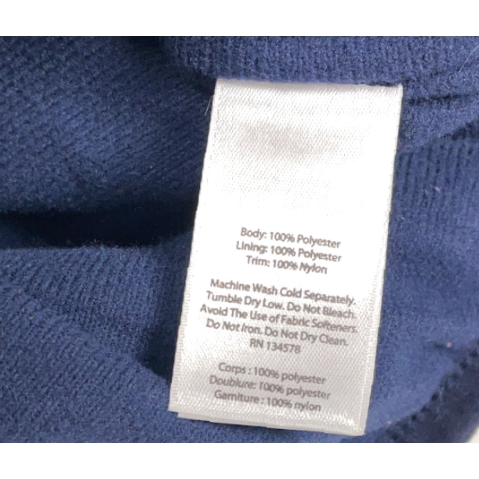 Vineyard Vines Vineyard Vines Fair Isle Blue Full Zip Fleece Jacket Women's XS Geometric Ski Size XS / US 0-2 / IT 36-38 - 5 Thumbnail