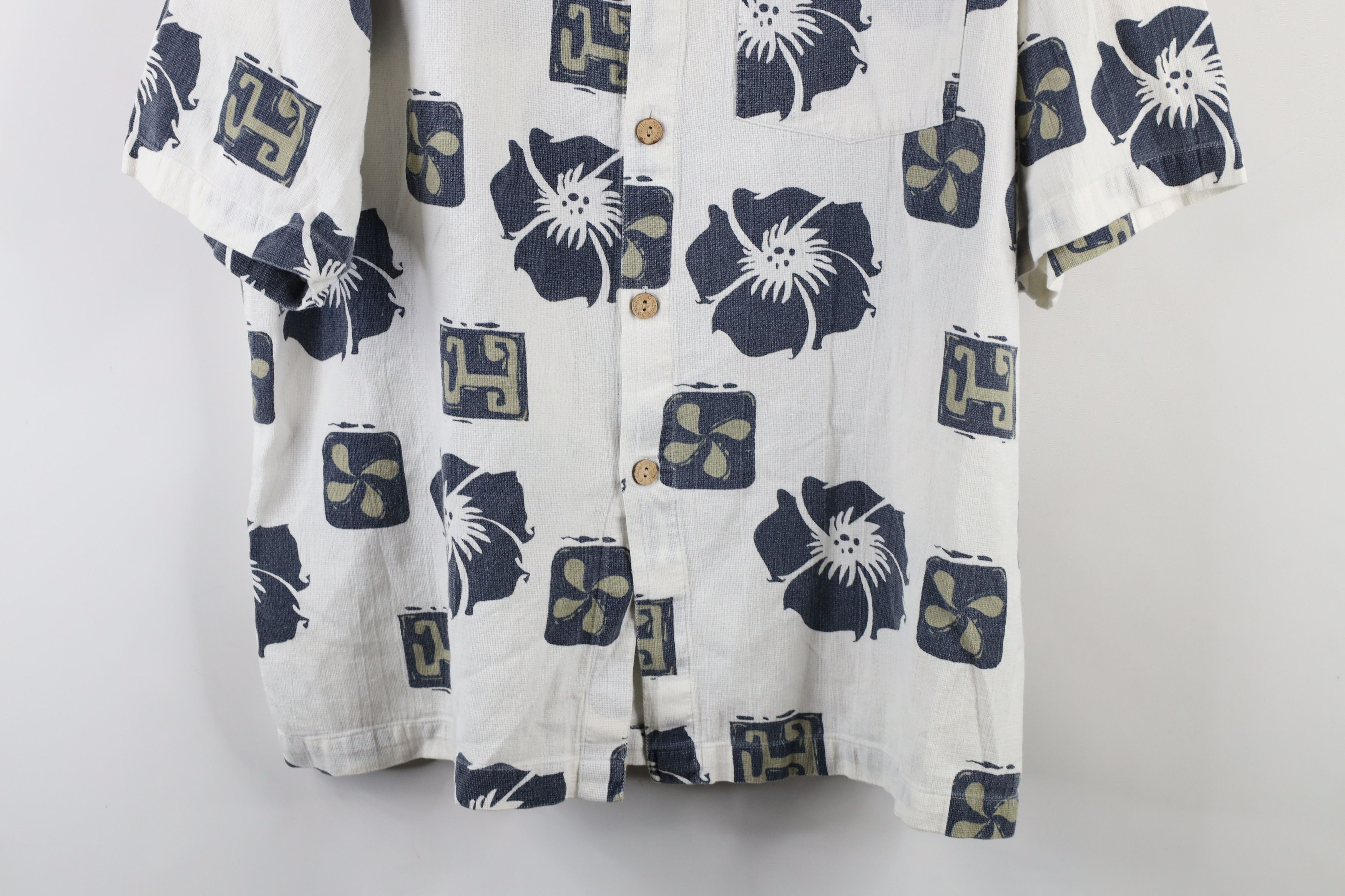 O'Neill × Vintage Vintage 90s O'Neill Surfing Abstract Hawaiian Button Shirt Size US XL / EU 56 / 4 - 3 Thumbnail