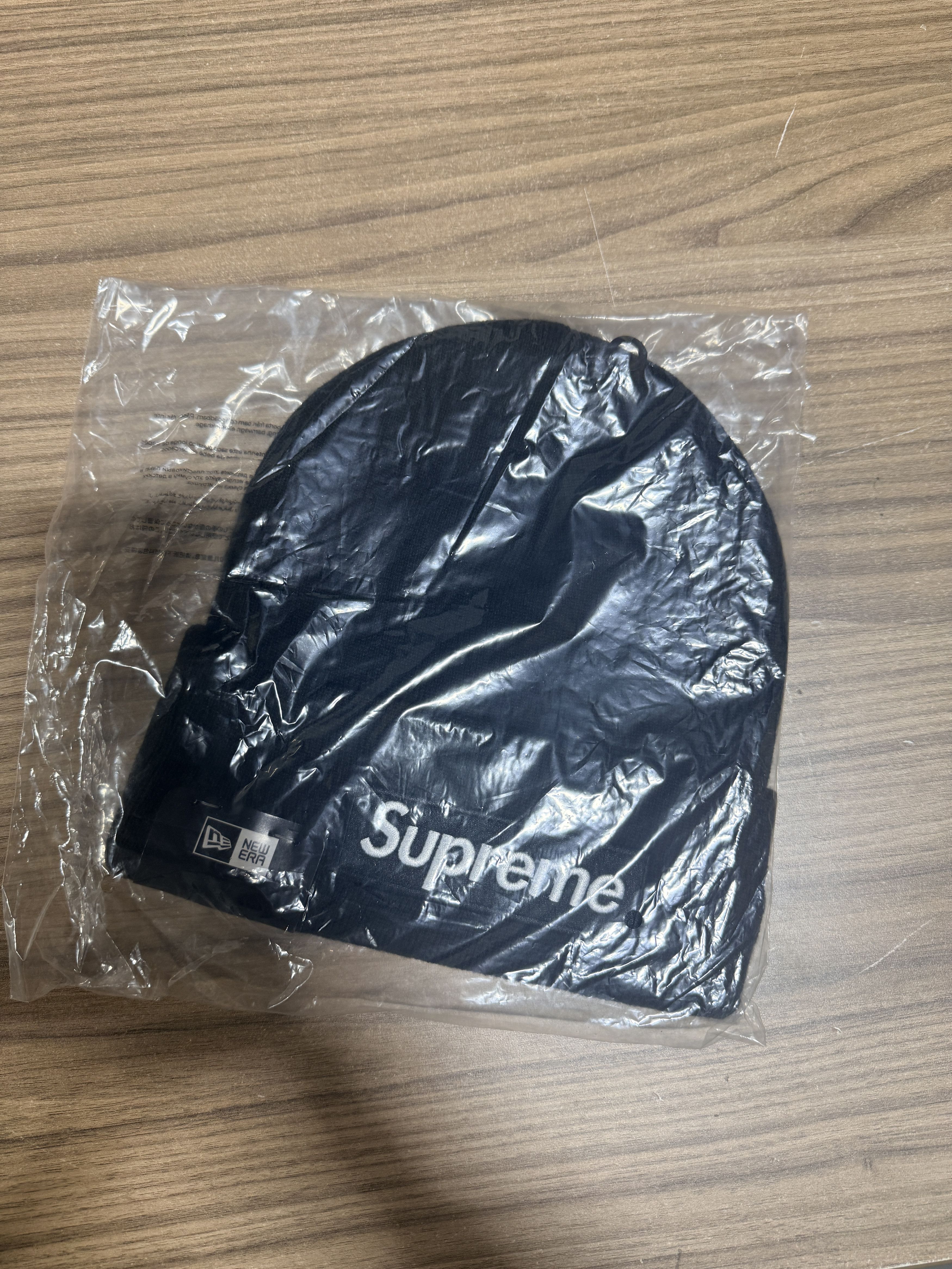 Supreme Supreme New Era Box Logo Beanie Black size adjustable Size ONE SIZE - 3 Thumbnail