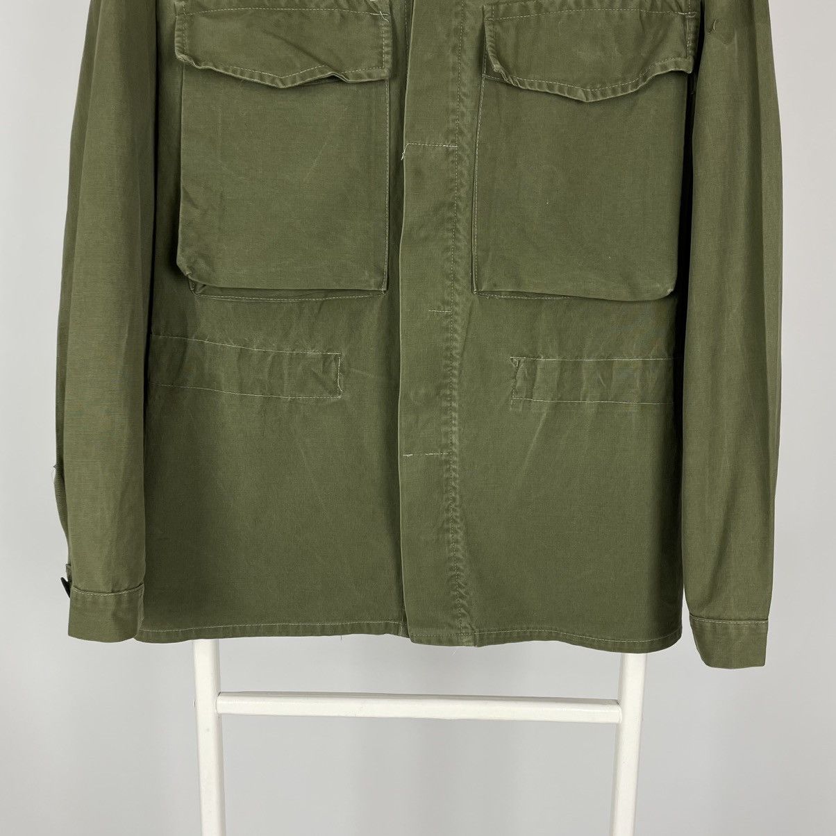 Vintage 1950s Vintage Military Double Pocket Jacket Austria Size US M / EU 48-50 / 2 - 22 Thumbnail