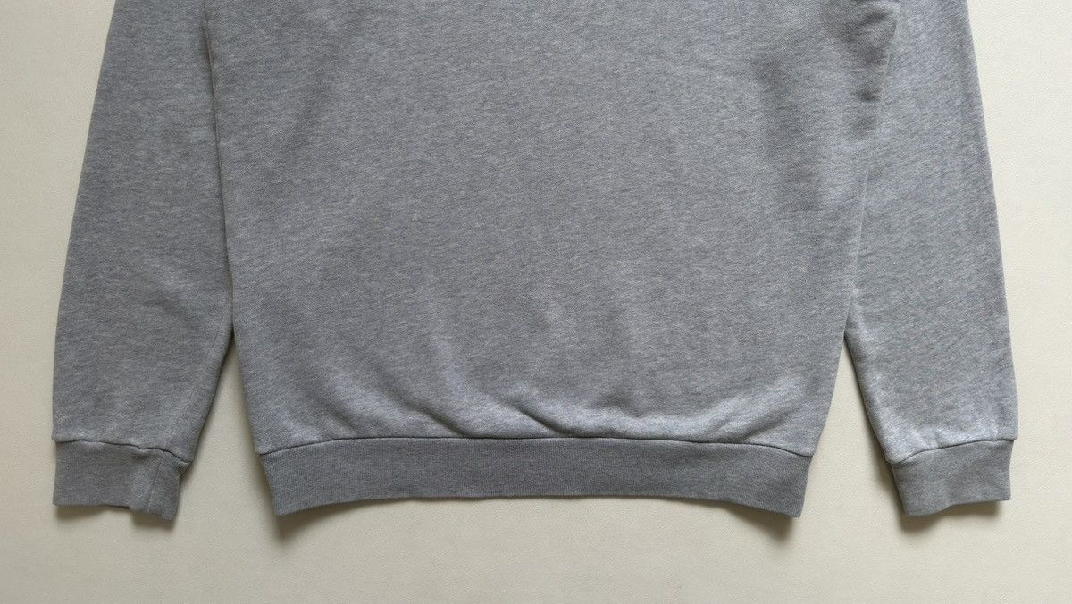 Maison Margiela S/S 09 Grey Cotton ‘Plaque Logo’ Sweatshirt Size US M / EU 48-50 / 2 - 16 Thumbnail