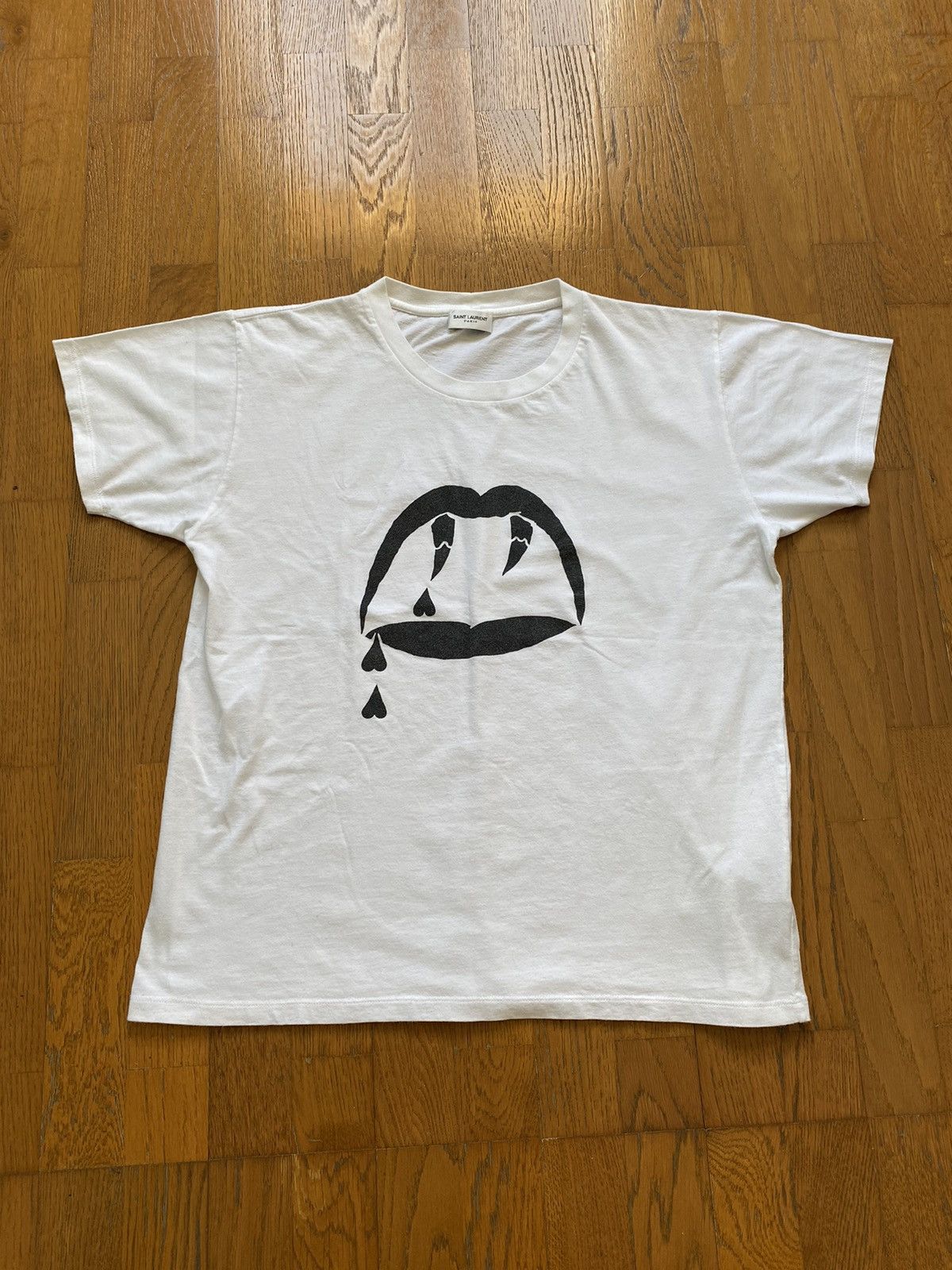 Saint Laurent Paris Saint Laurent SS13 “Bloodluster” Vampire T