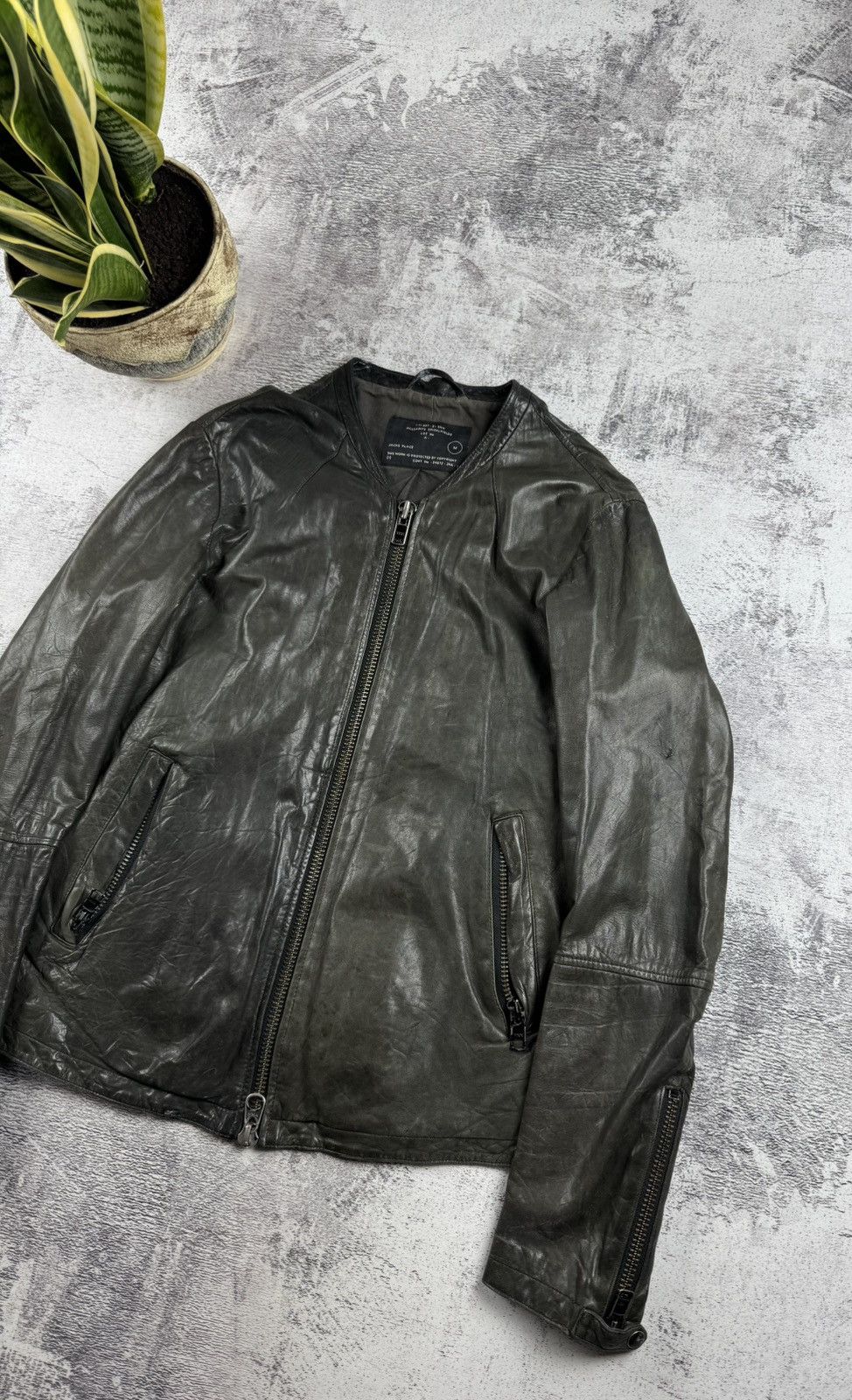 Allsaints ALLSAINTS Spitalfields Jacks Place Bomber Olive Jacket Coat Size US M / EU 48-50 / 2 - 3 Thumbnail