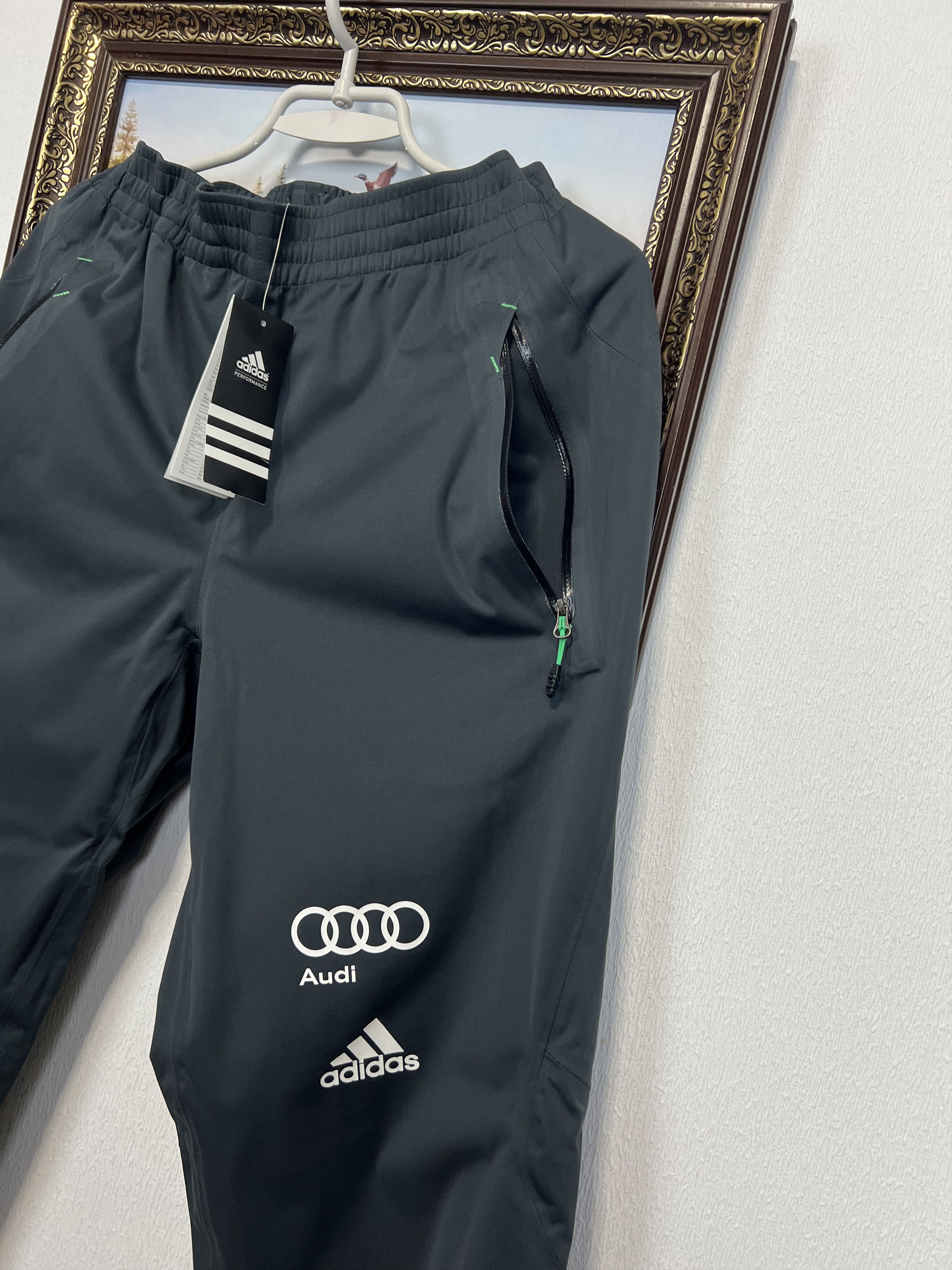 Adidas DSV Team Germany Olympics Goretex Rain Pants National Rare Size US 32 / EU 48 - 2 Thumbnail