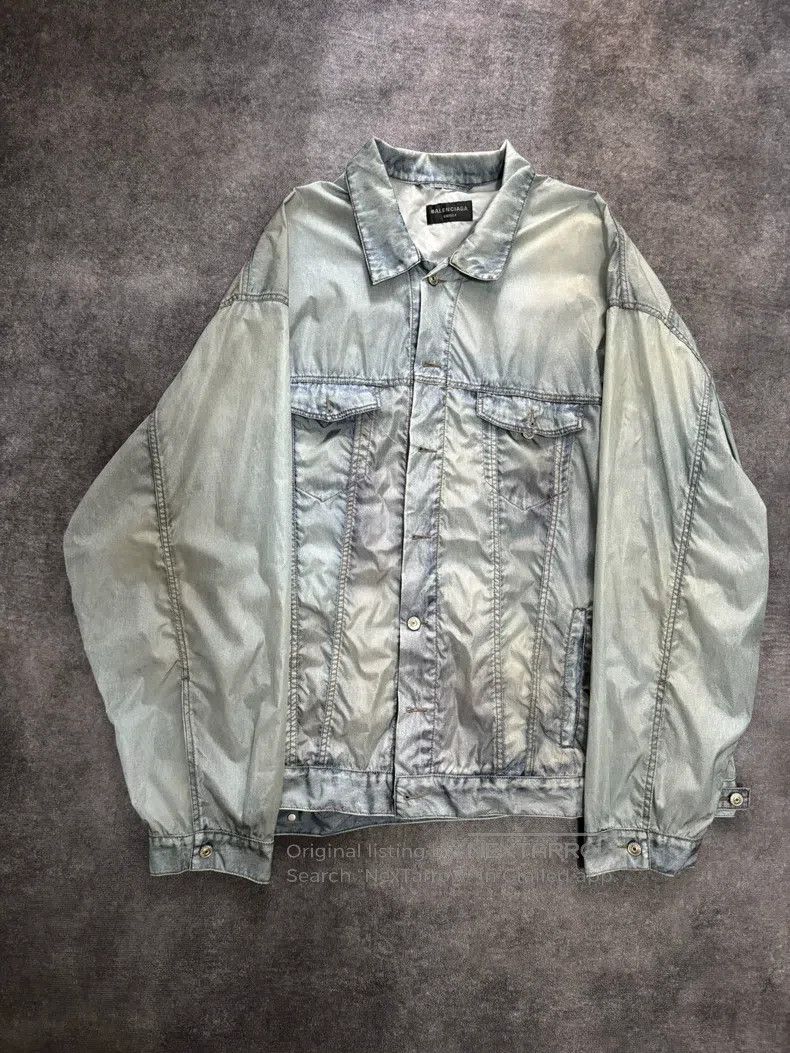 Balenciaga Digital Denim Jacket