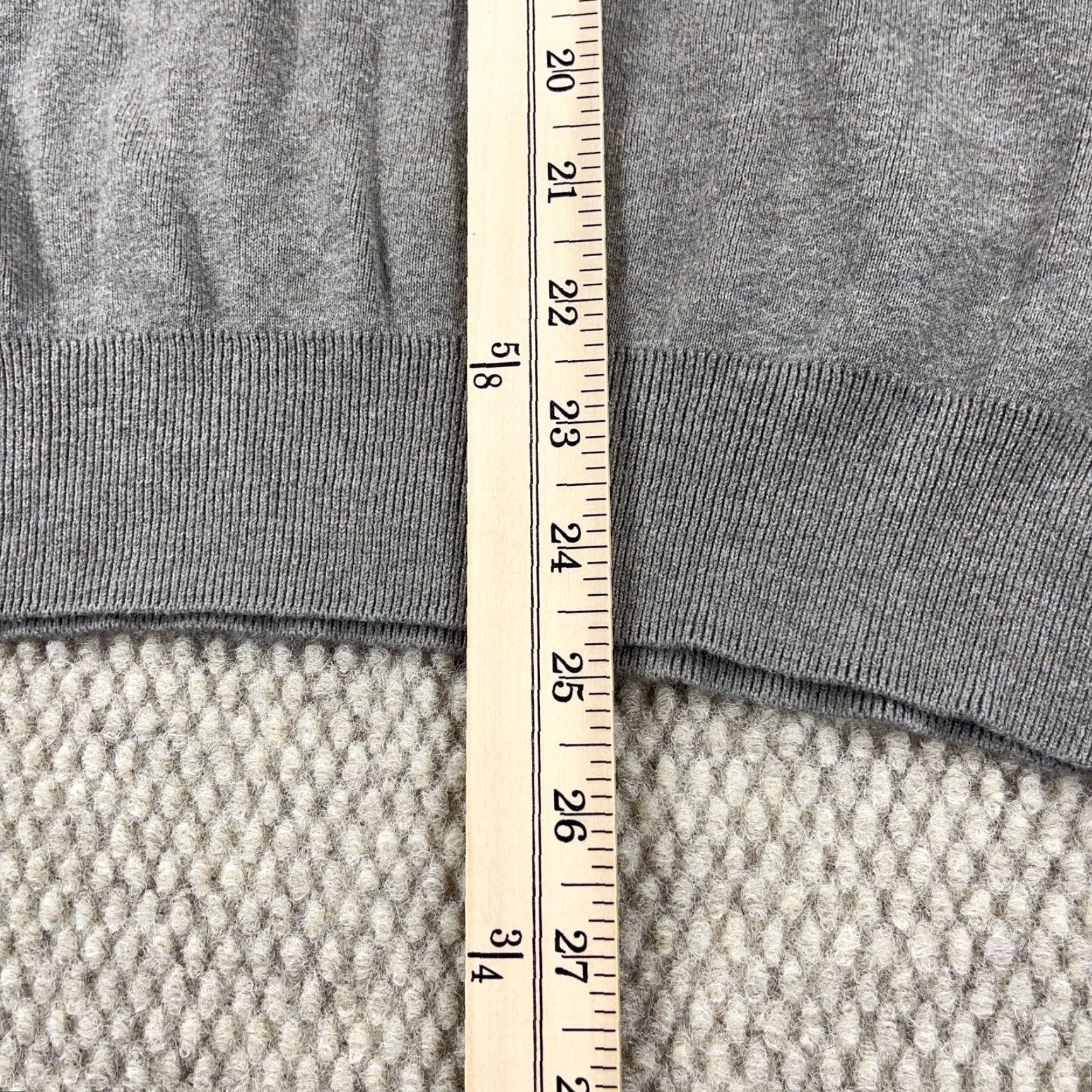 Polo Ralph Lauren VINTAGE Polo Ralph Lauren Sweater Vest Men Large Knit Gray Blue Logo All Seasons Size US L / EU 52-54 / 3 - 7 Thumbnail