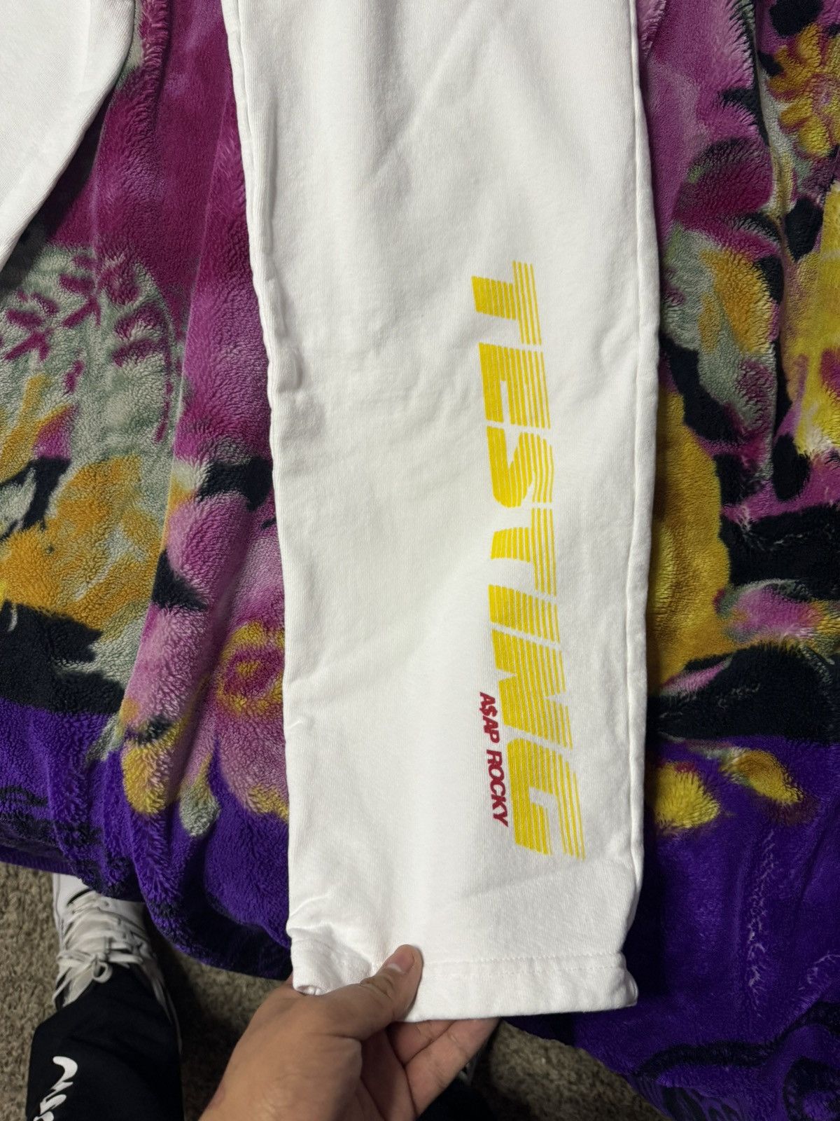 A$AP Rocky × AWGE ASAP ROCKY TESTING INJURED GENERATION SWEATPANTS SIZE M Size US 34 / EU 50 - 3 Thumbnail