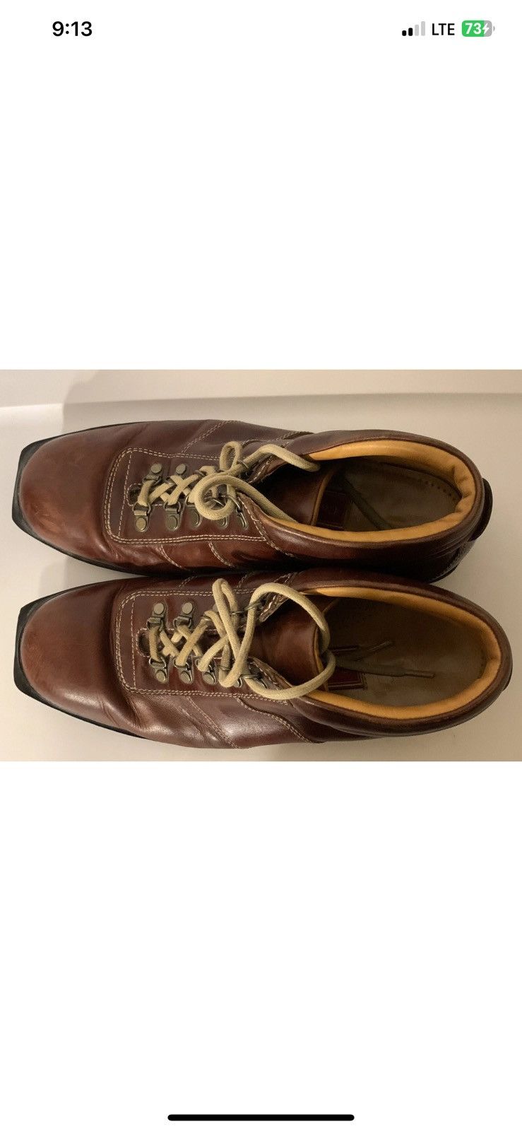 Cole Haan Cole haan mens sz 9M hiking boots shoes leather Size US 9 / EU 42 - 8 Thumbnail