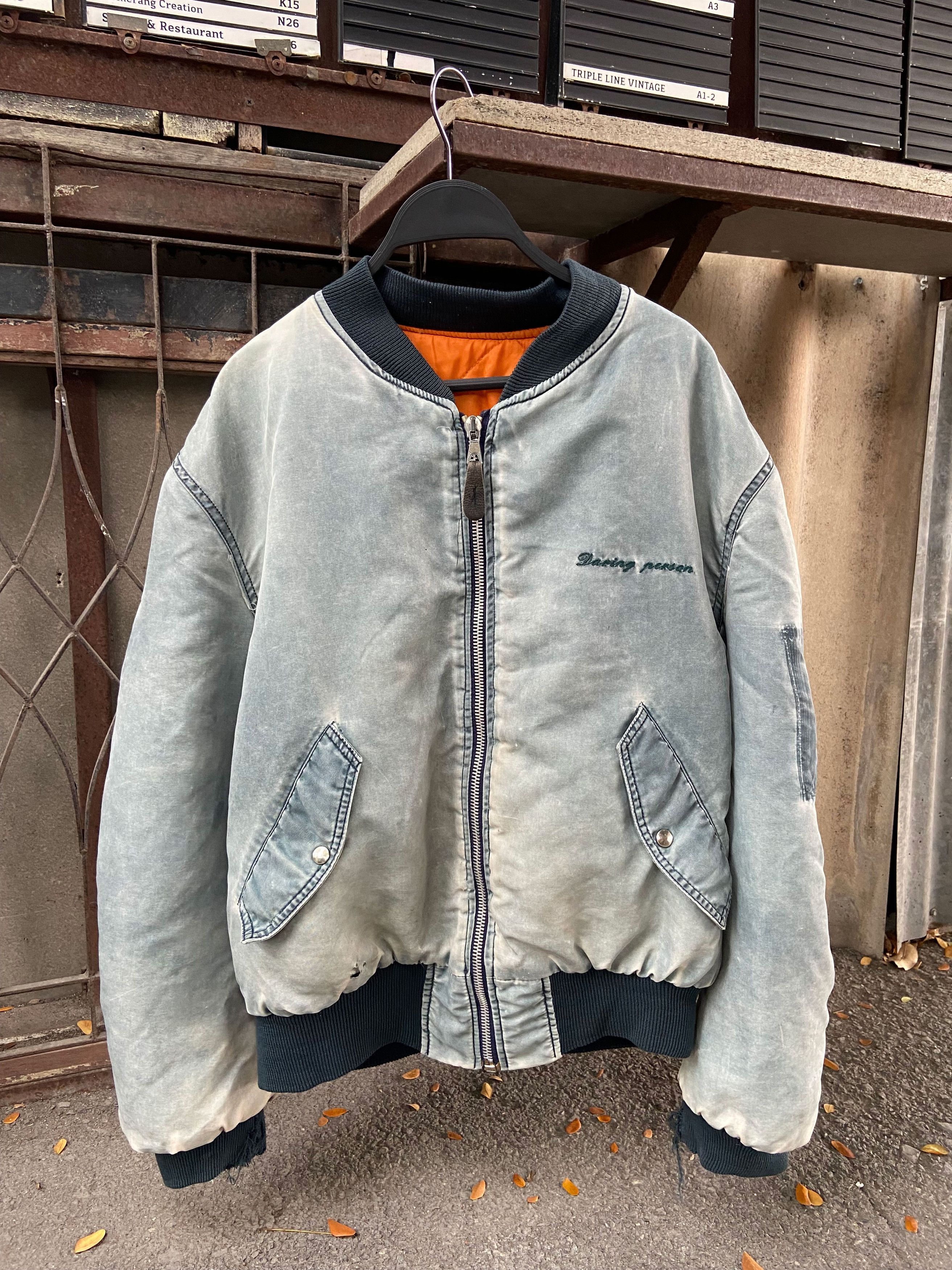 Alpha Industries Sun Faded MA-1 Bomber Jacket Size US L / EU 52-54 / 3 - 1 Thumbnail